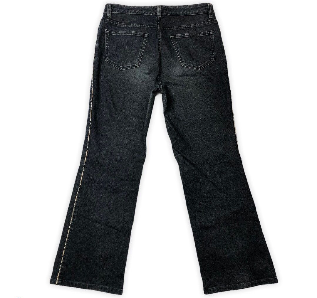 Burberry × Designer Rare Boot Cut Burberry Denim Size US 30 / EU 46 - 2 Thumbnail
