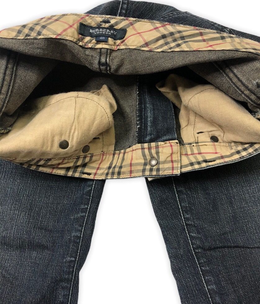 Burberry × Designer Rare Boot Cut Burberry Denim Size US 30 / EU 46 - 7 Thumbnail