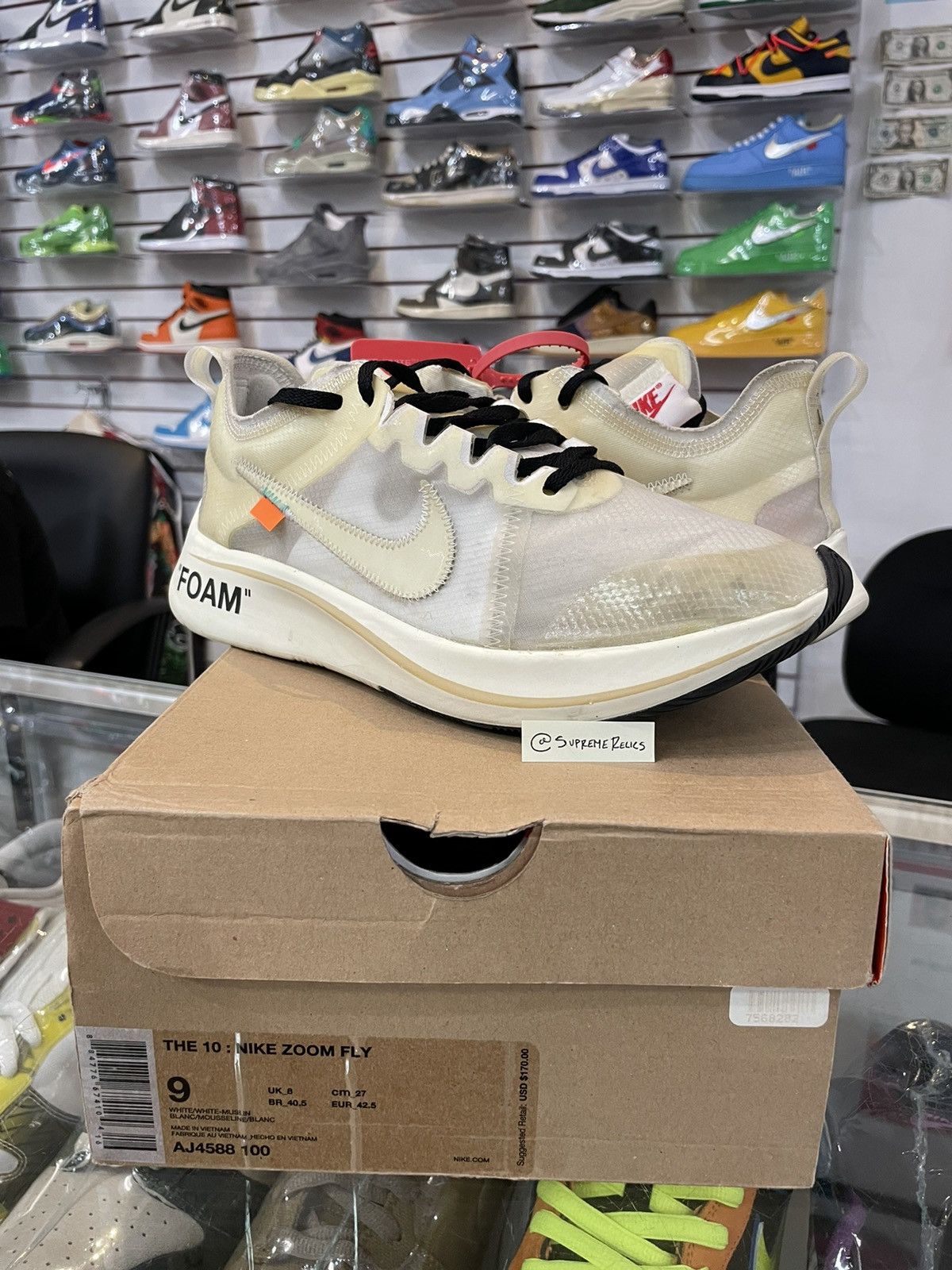 2017 Nike Off-White Zoom Fly 'The Ten'