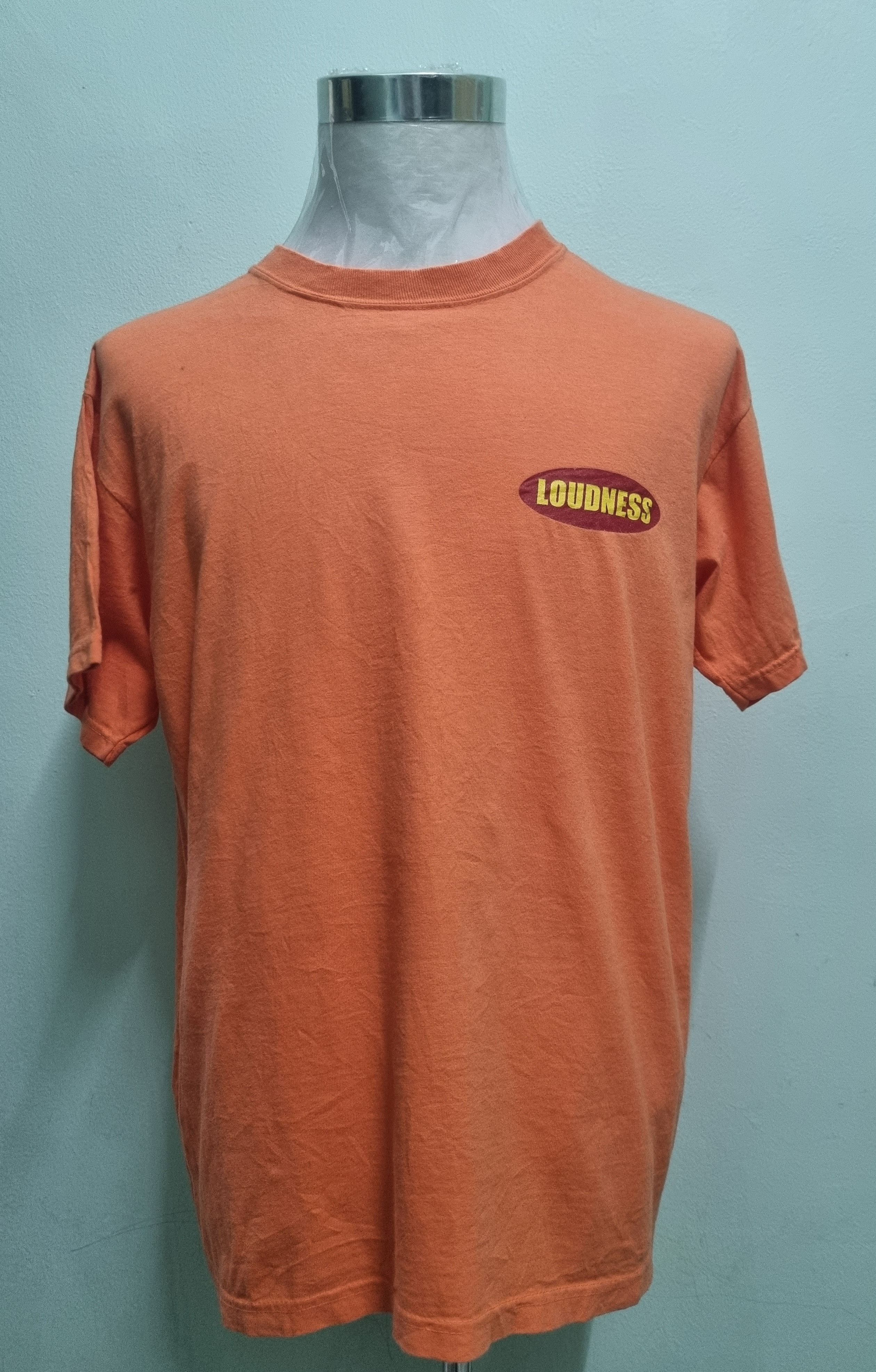 Vintage 2001 LOUDNESS Japan Rock Band T Shirt Tour Concert