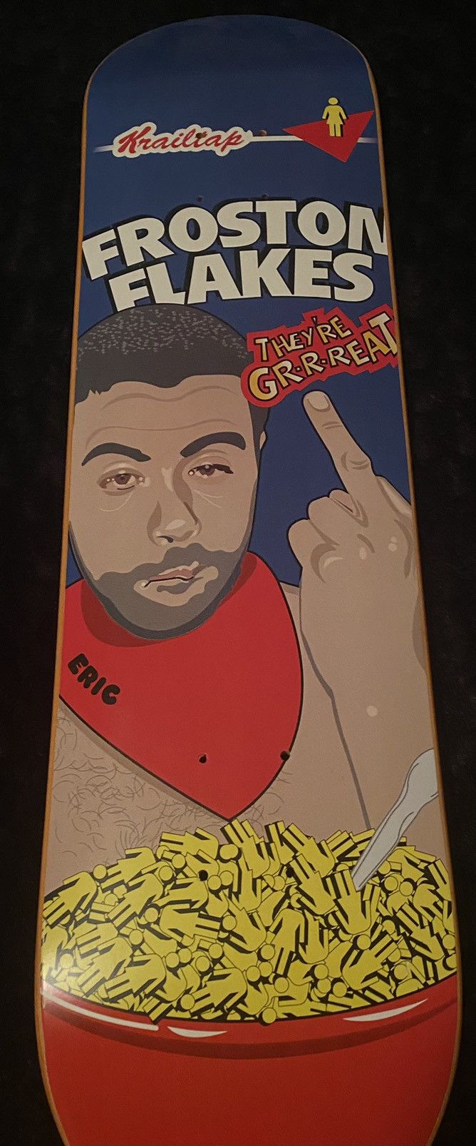 Girl Skateboards Eric Koston Rare Girl Skateboard Deck Grailed