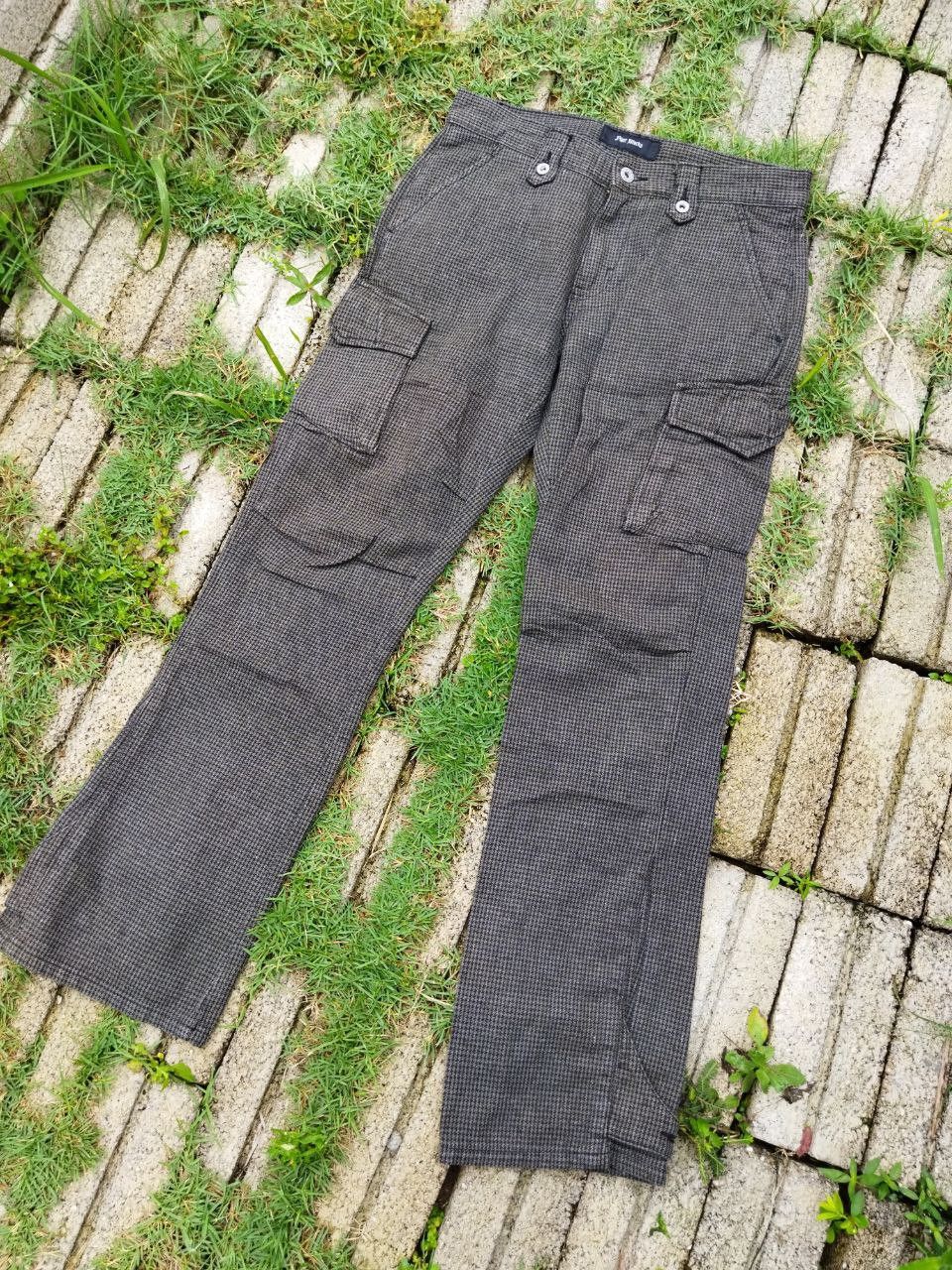Japanese Brand Nine Blocks Japan 6 Pocket Cargo Pants - Size 30 Size US 30 / EU 46 - 2 Thumbnail