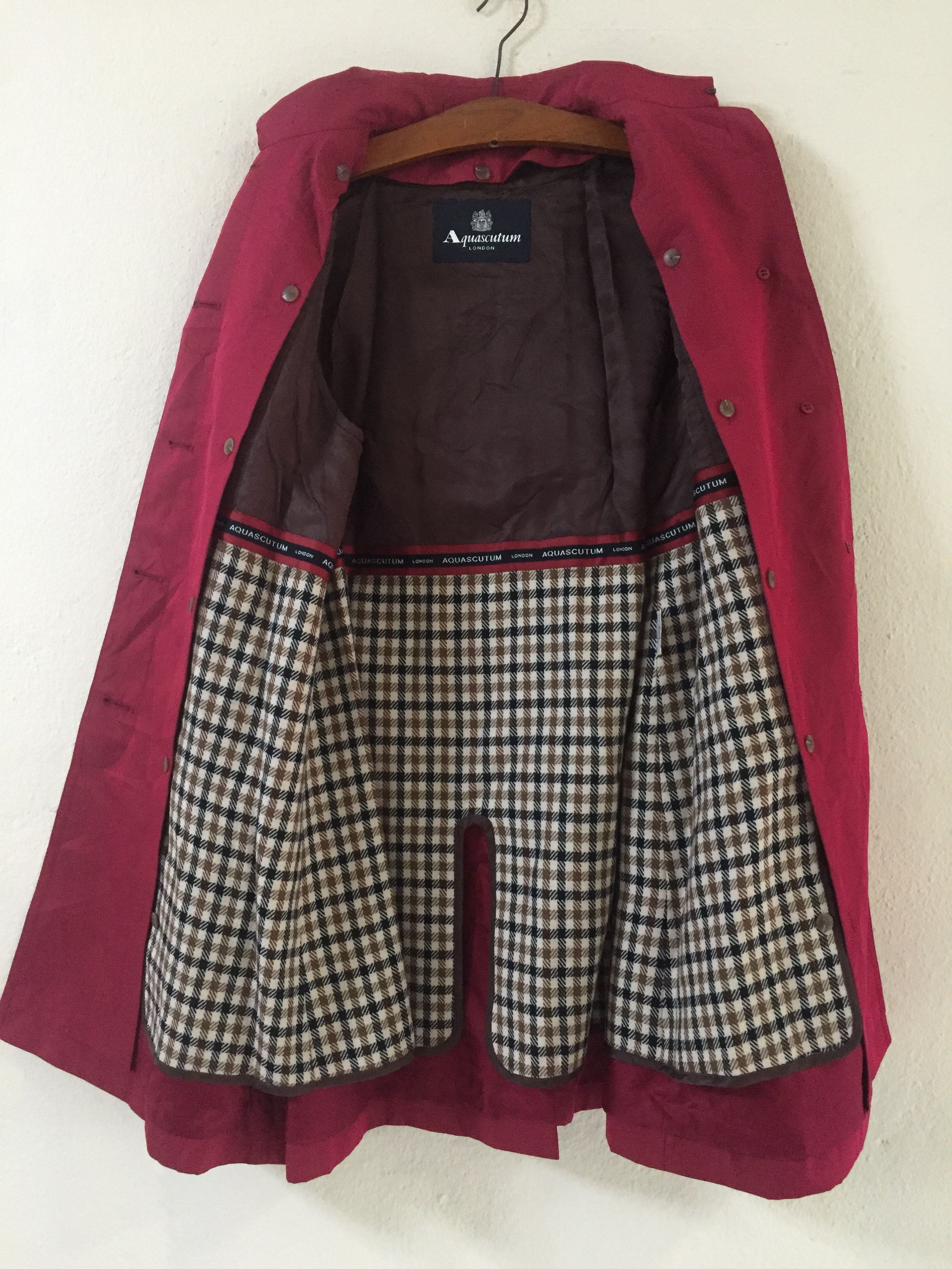 Aquascutum Aquascutum Trench Coat Size S / US 4 / IT 40 - 8 Thumbnail