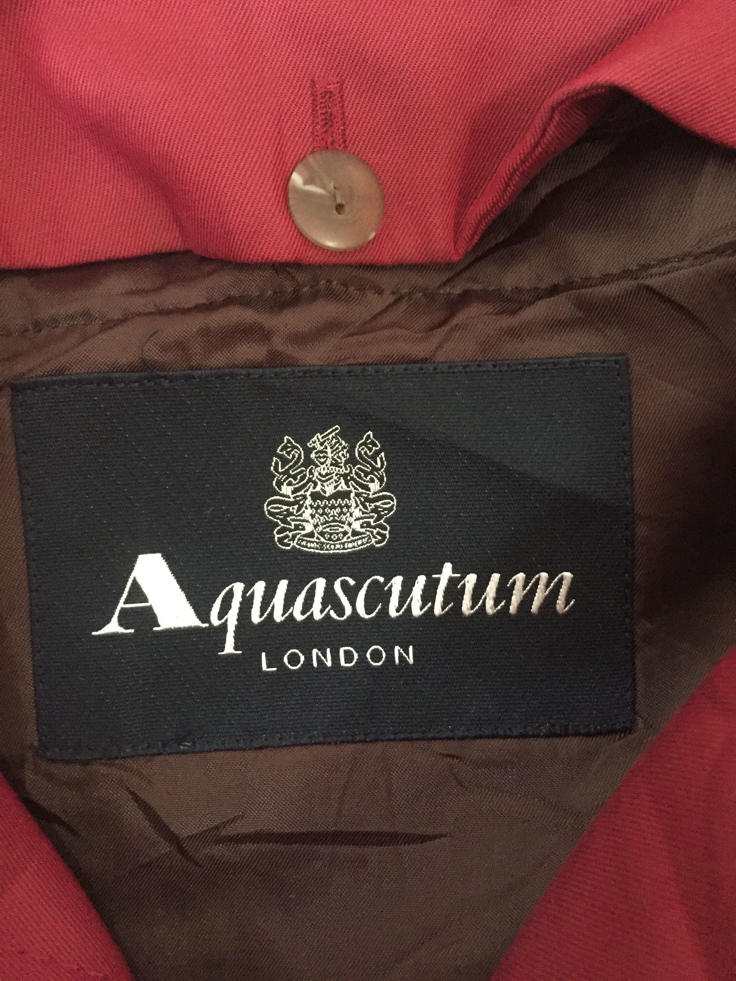Aquascutum Aquascutum Trench Coat Size S / US 4 / IT 40 - 6 Thumbnail
