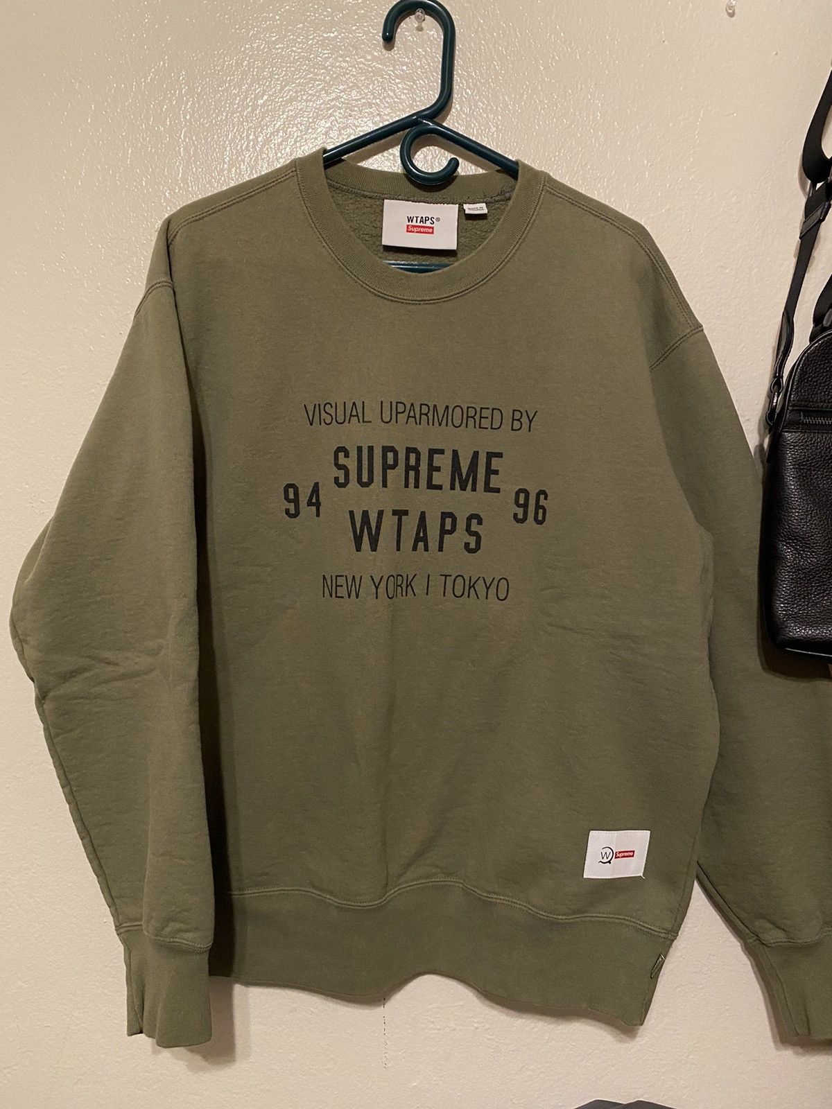 Mサイズ Supreme Wtaps crew neck