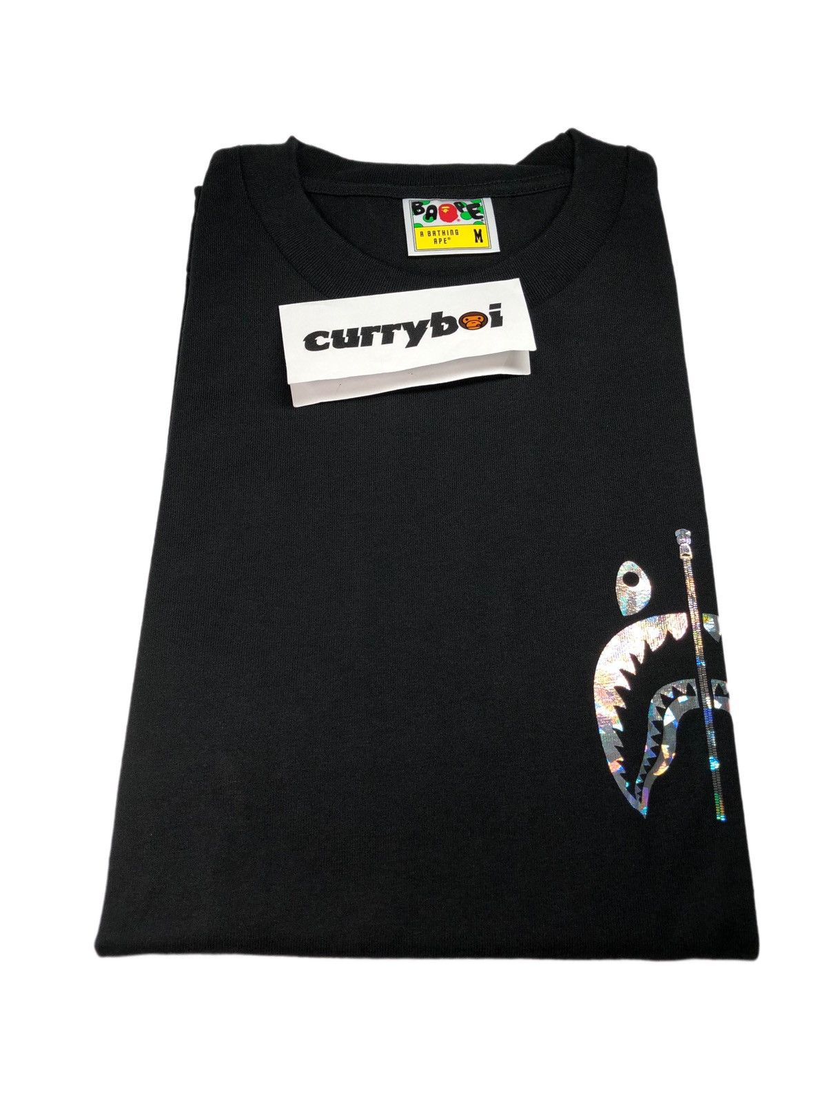 Bape SALE🔥 BAPE Aurora Shark Relaxed Tee Black Size US M / EU 48-50 / 2 - 4 Thumbnail