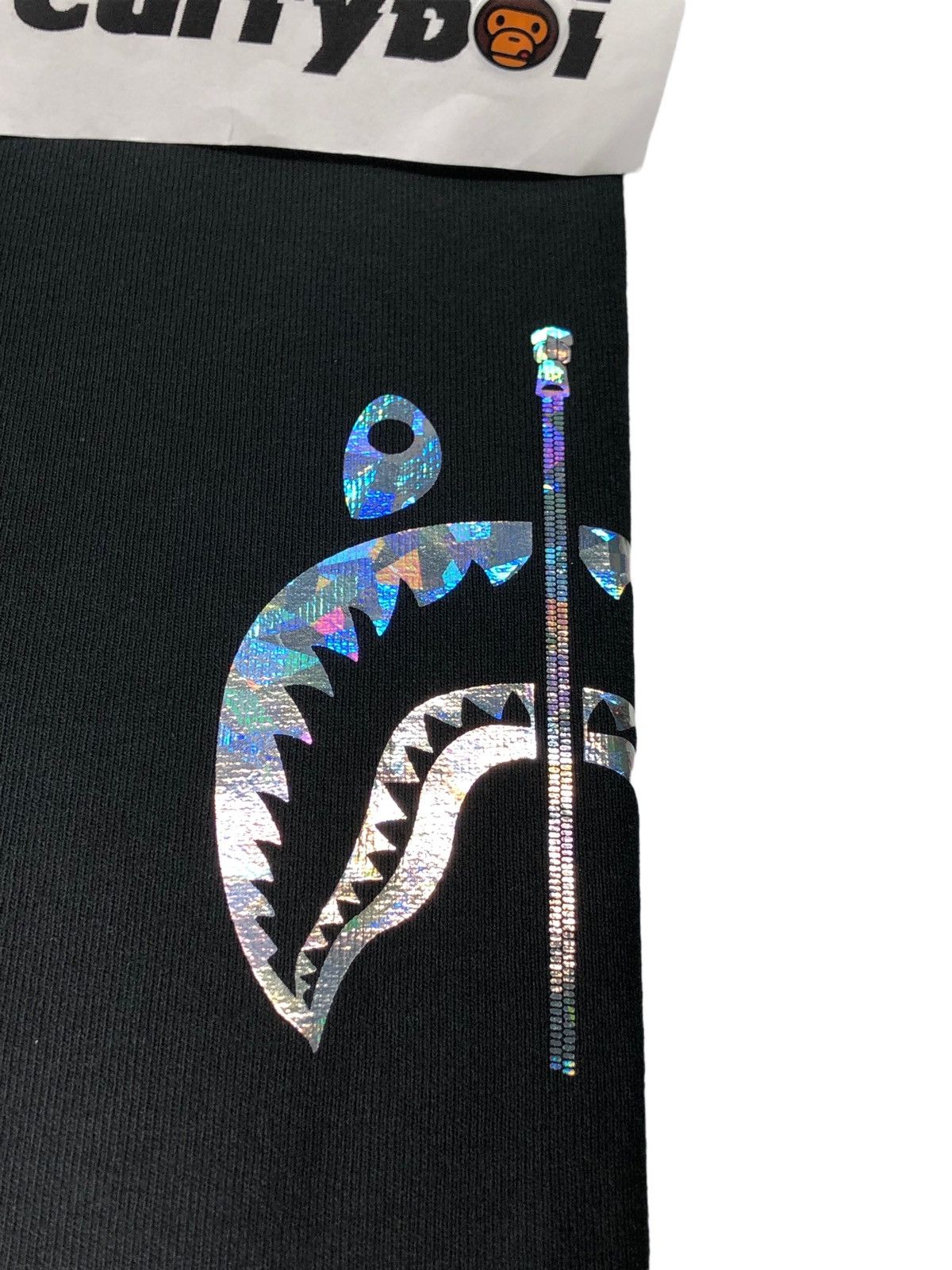 Bape SALE🔥 BAPE Aurora Shark Relaxed Tee Black Size US M / EU 48-50 / 2 - 5 Thumbnail