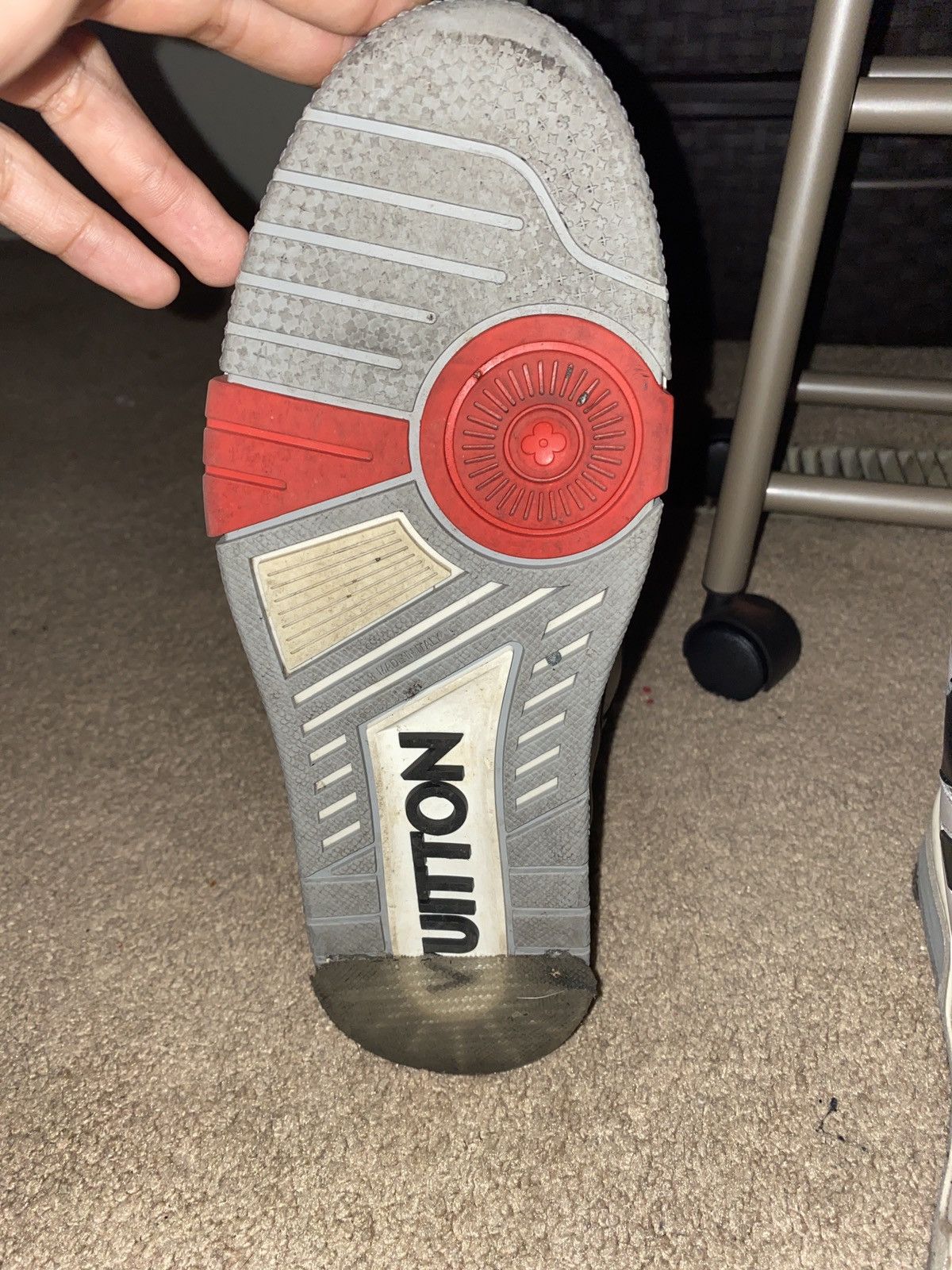 Louis Vuitton × Virgil Abloh LV sneaker boot Size US 7.5 / EU 40-41 - 5 Thumbnail
