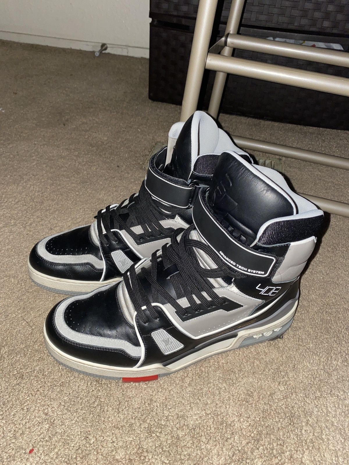 Louis Vuitton × Virgil Abloh LV sneaker boot Size US 7.5 / EU 40-41 - 1 Thumbnail