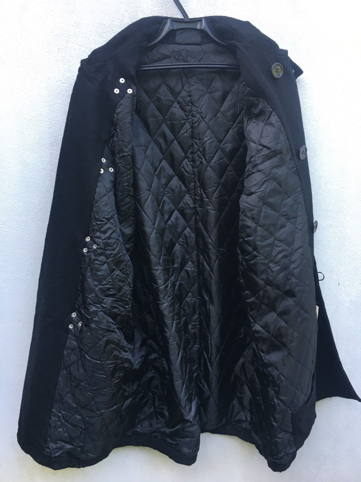 Japanese Brand × Seditionaries Badger Long Coat Punk Style Unique Buttoned Size US L / EU 52-54 / 3 - 5 Thumbnail