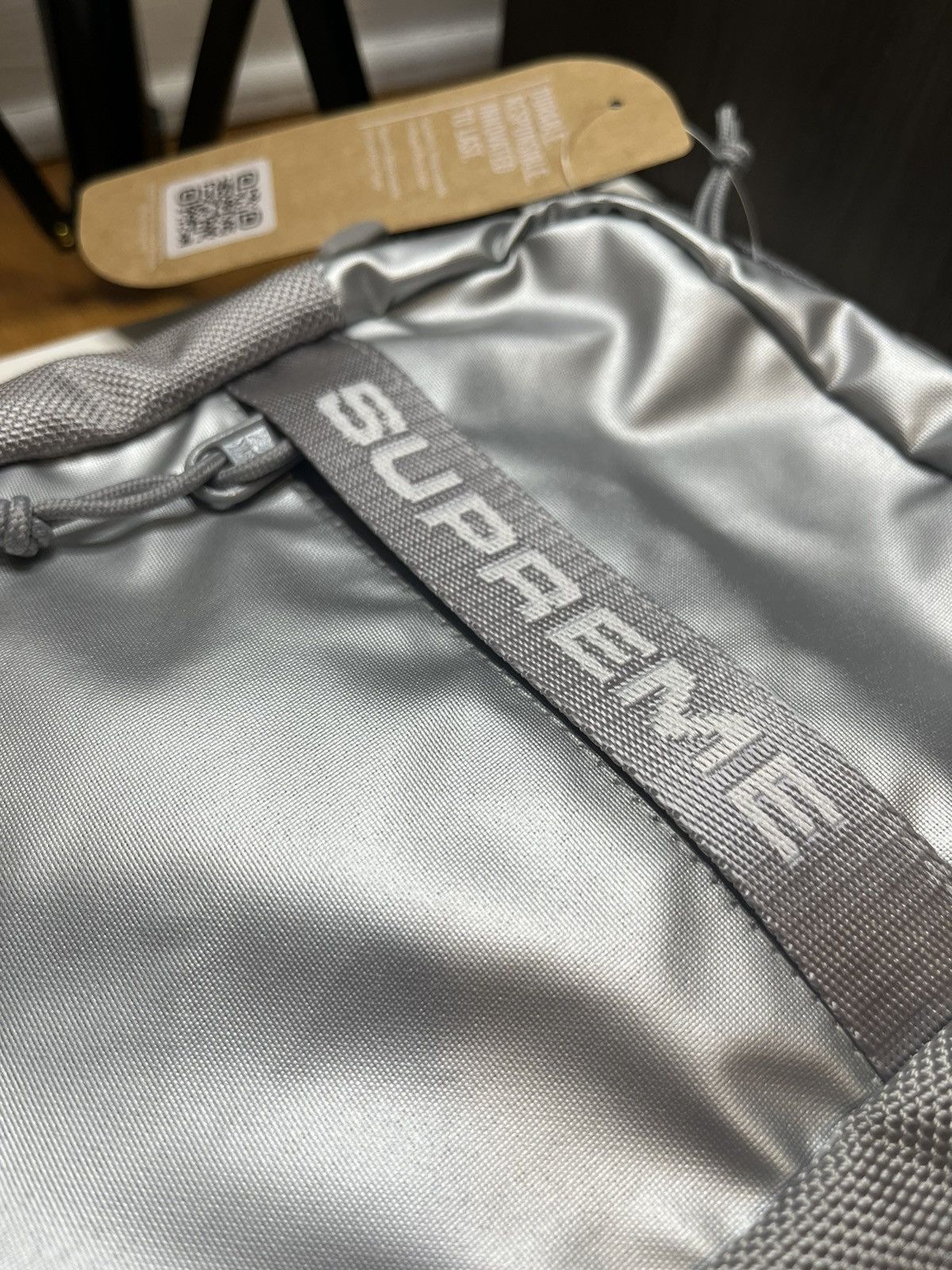 Supreme Supreme Shoulder Bag Silver FW22 Size ONE SIZE - 2 Thumbnail