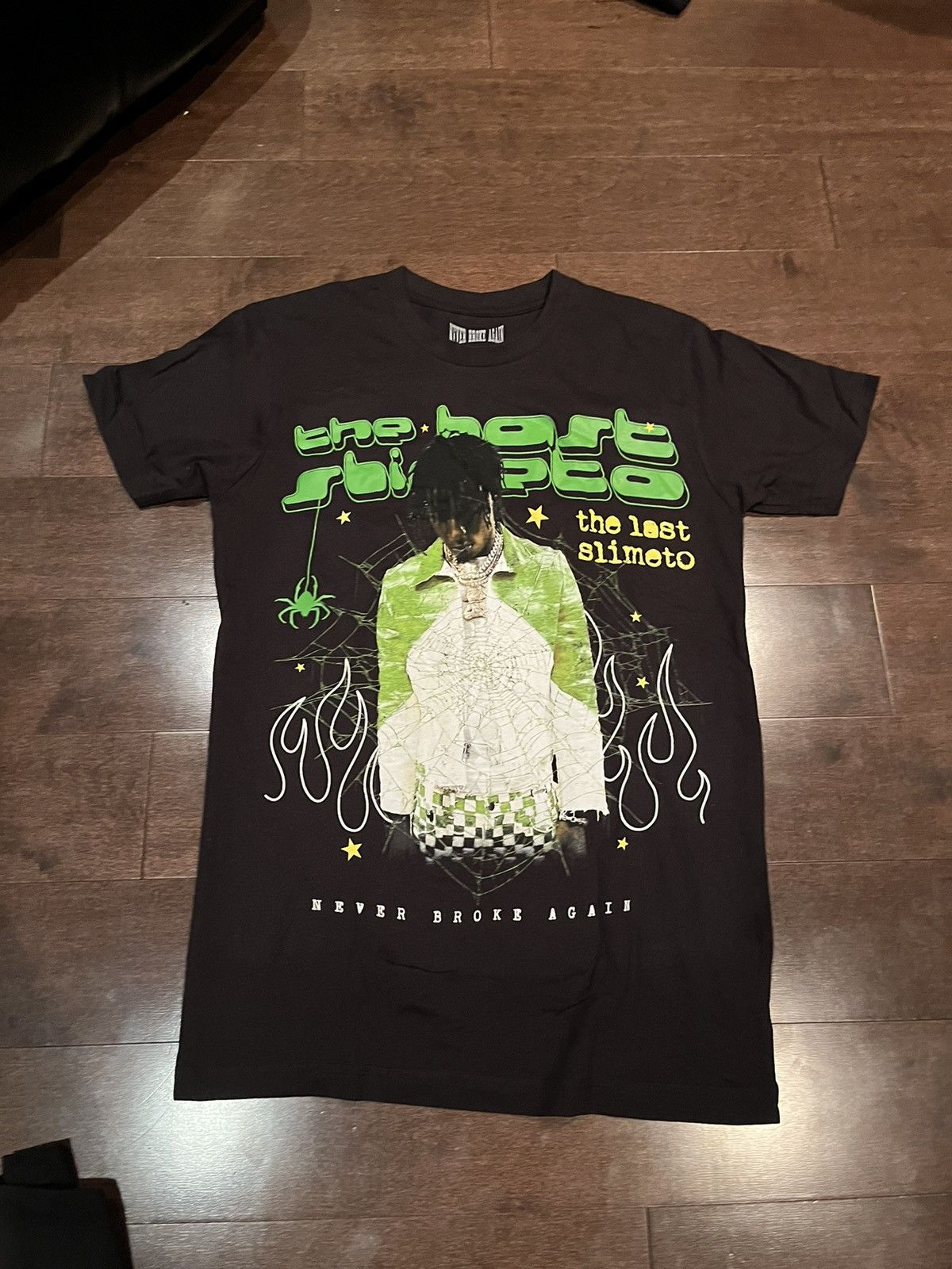 NBA × Sp5der NBA Youngboy x Spider Worldwide Last Slimeto | Grailed