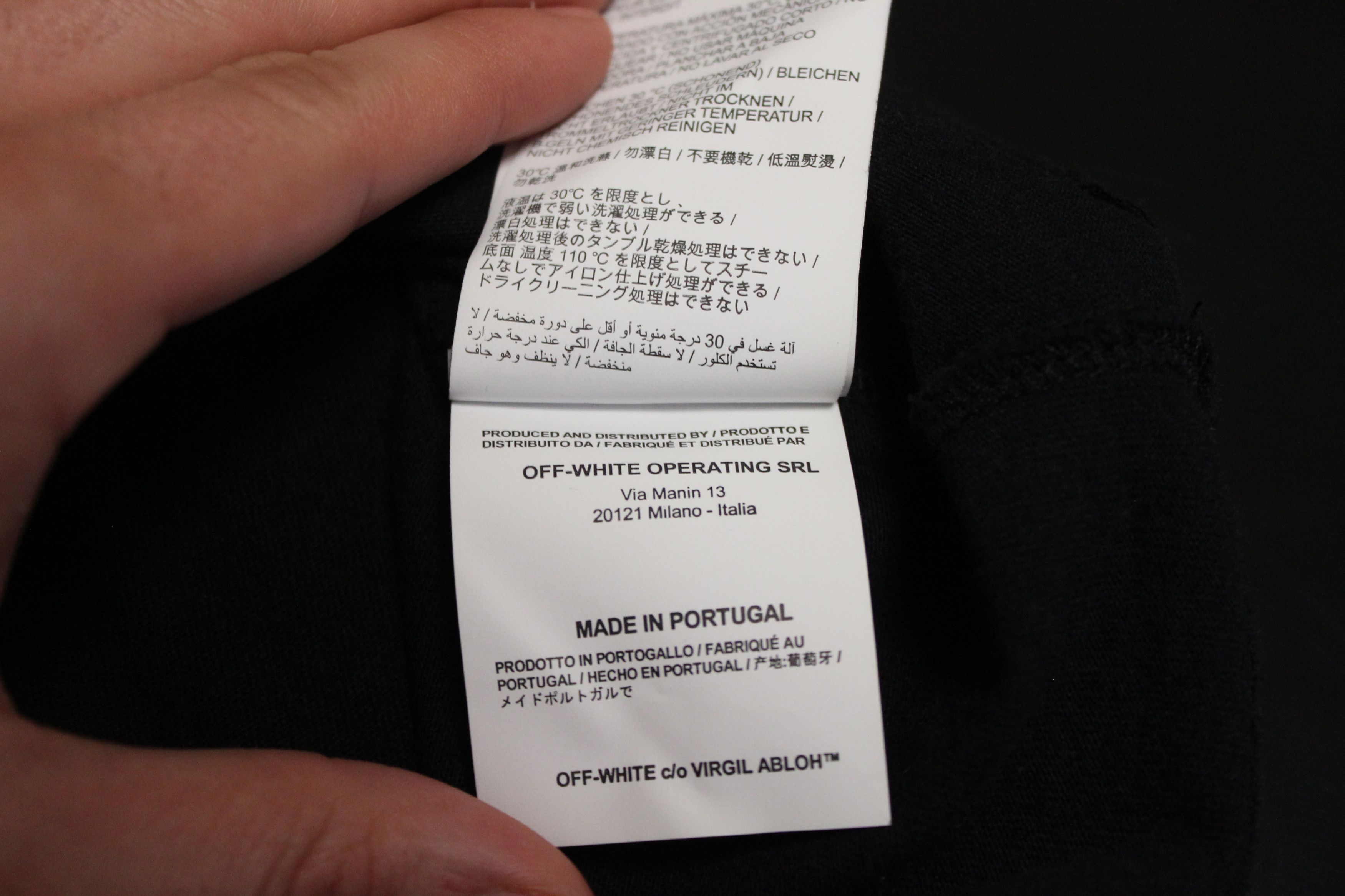 Off-White Diagonal Skulls Tee Oversized