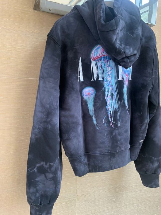 Amiri Jellyfish Hoodie in Black Grailed