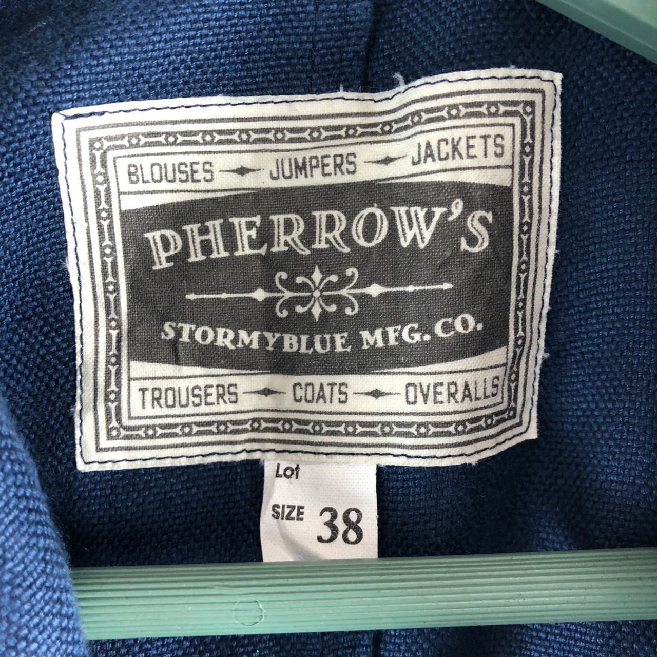 Japanese Brand × Pherrow's Pherrows coat workwear jacket Size US M / EU 48-50 / 2 - 5 Thumbnail