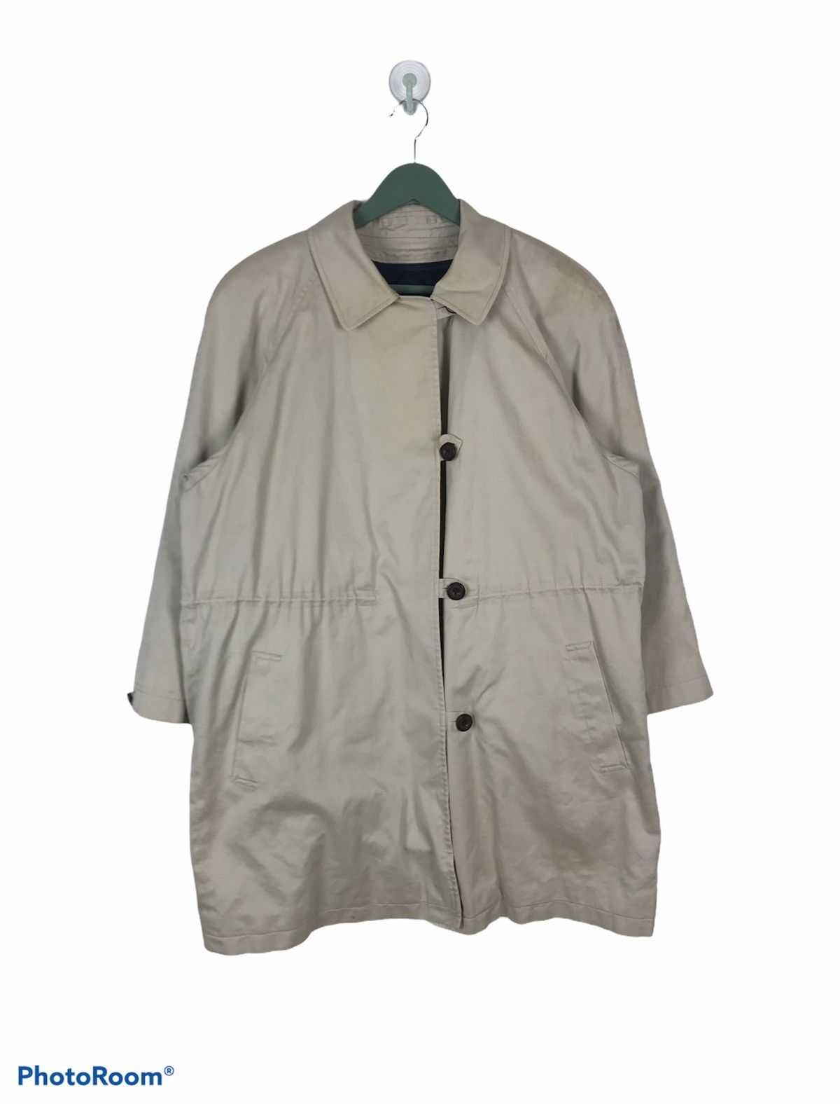 Burberry × Vintage Vintage Burberrys trench coat jacket Size US M / EU 48-50 / 2 - 2 Thumbnail