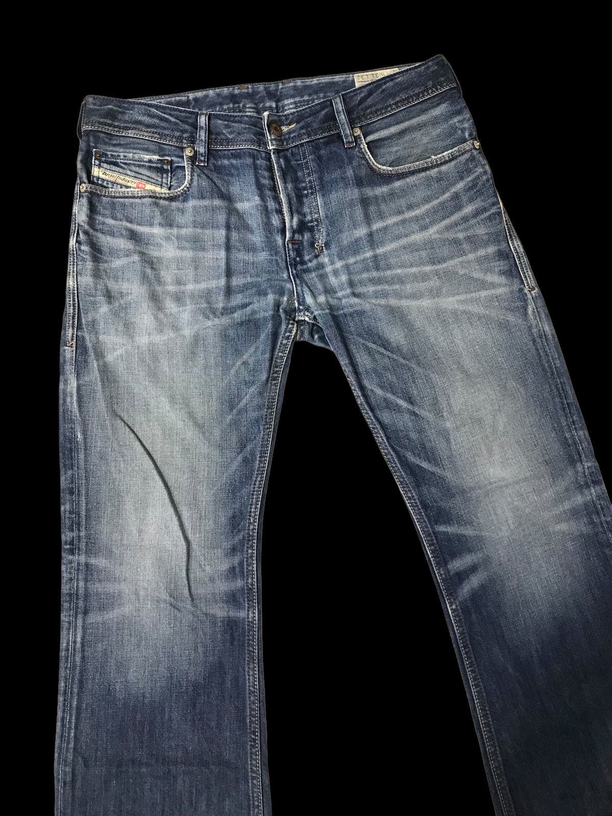 Diesel Diesel Zatiny Regular Bootcut Denim Jeans Size US 33 - 2 Thumbnail