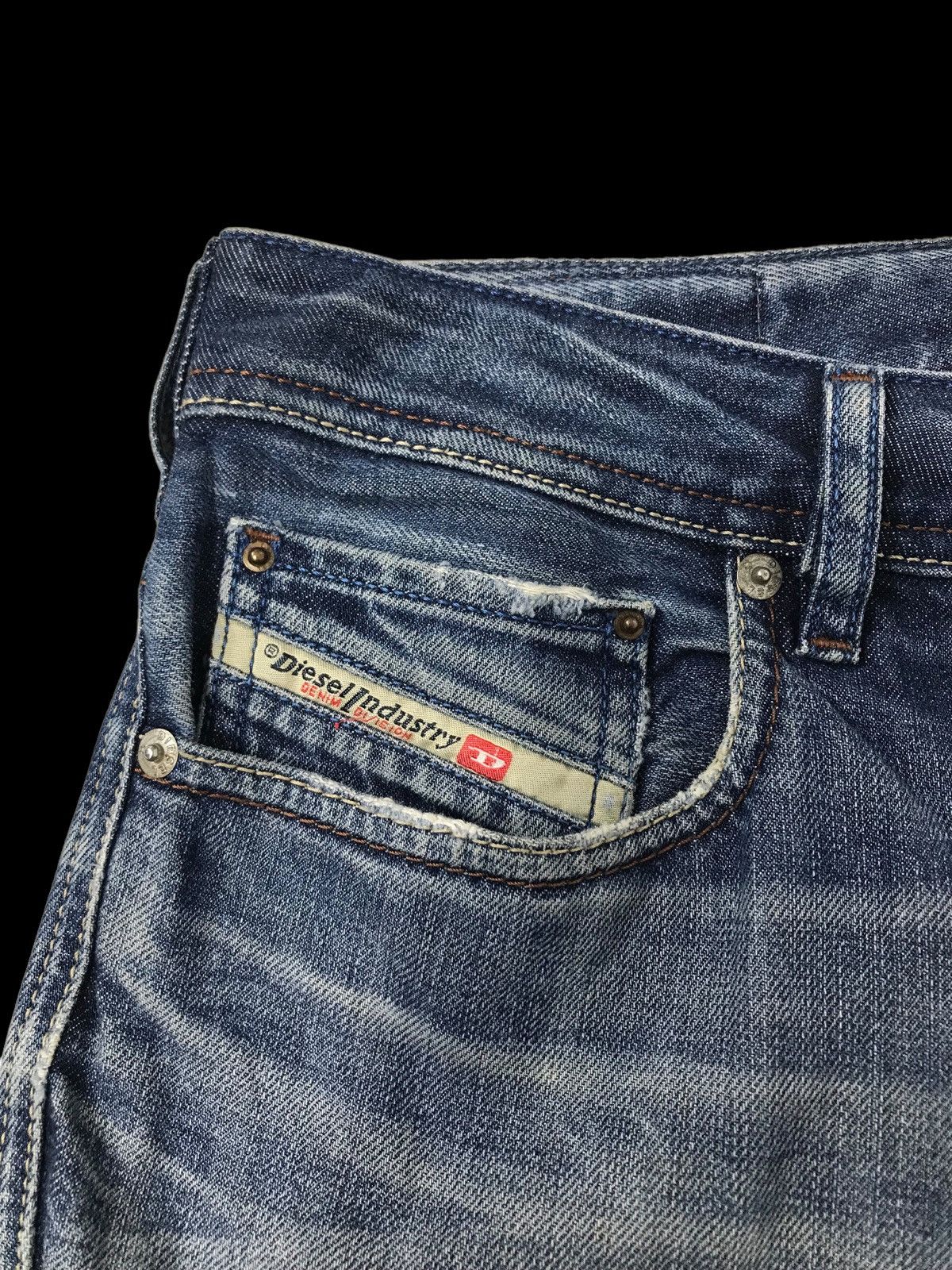 Diesel Diesel Zatiny Regular Bootcut Denim Jeans Size US 33 - 8 Thumbnail