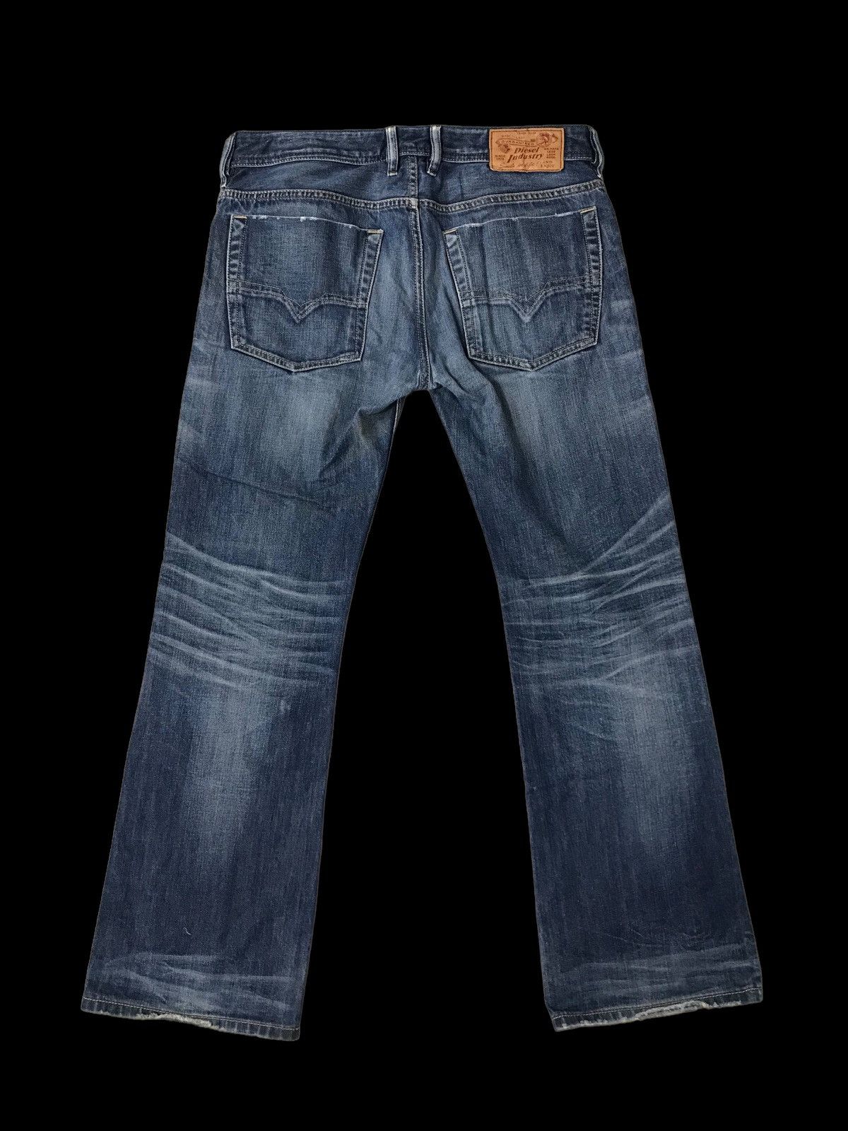 Diesel Diesel Zatiny Regular Bootcut Denim Jeans Size US 33 - 5 Thumbnail