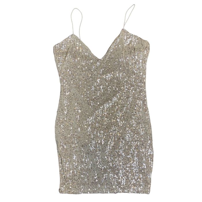 Other NEW Fashion nova gold sequin dress and jacket Grailed