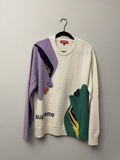 Supreme Faces Sweater | Grailed