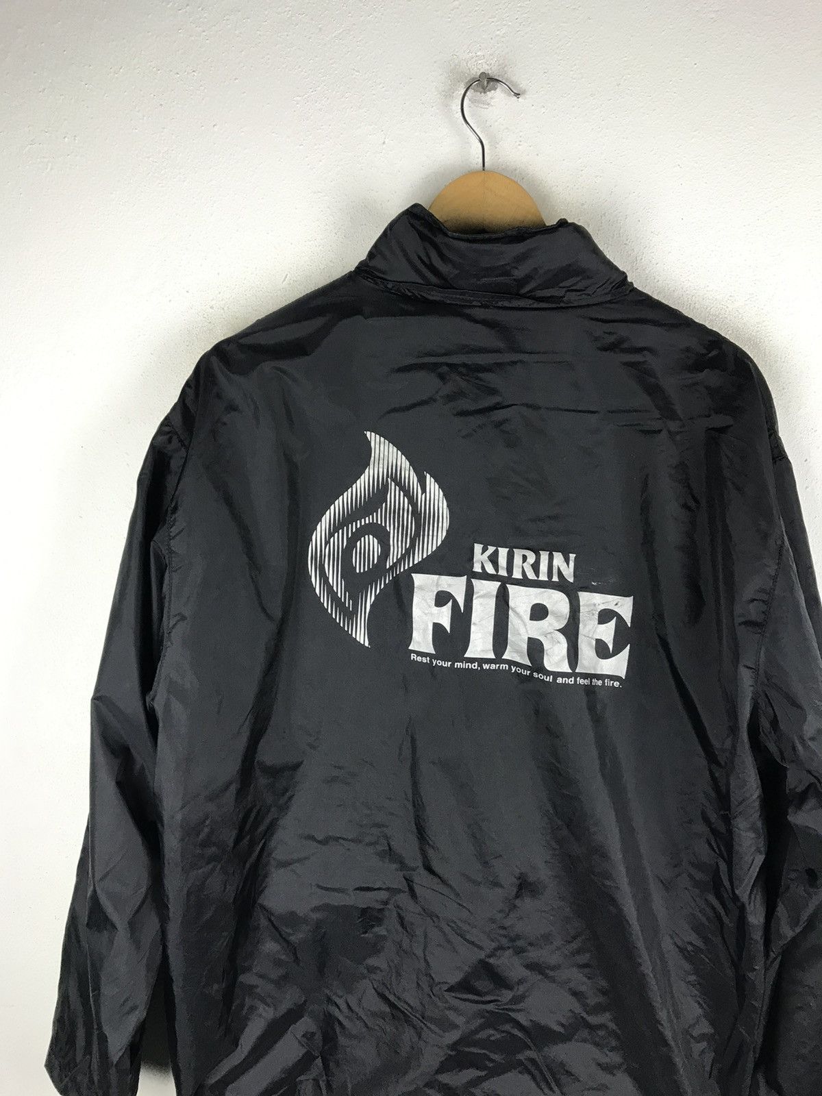 Japanese Brand × Vintage 🔥SALE🔥KIRIN FIRE VINTAGE STYLE NYLON JACKET Size US L / EU 52-54 / 3 - 3 Thumbnail
