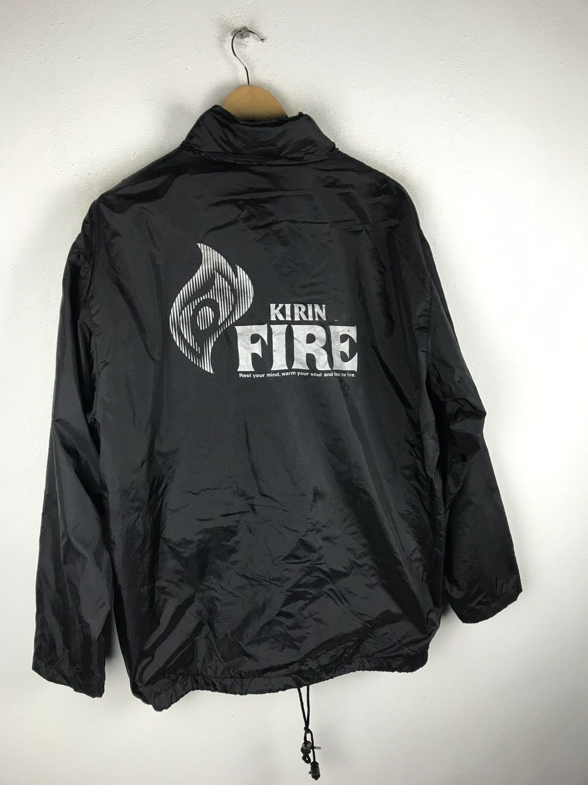 Japanese Brand × Vintage 🔥SALE🔥KIRIN FIRE VINTAGE STYLE NYLON JACKET Size US L / EU 52-54 / 3 - 6 Thumbnail