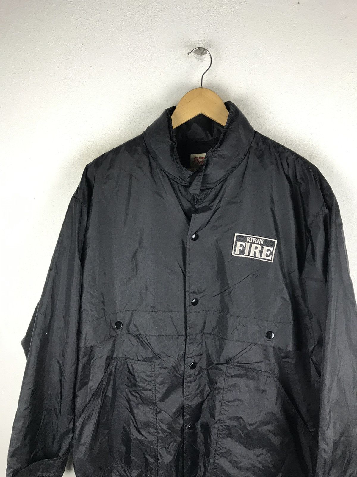 Japanese Brand × Vintage 🔥SALE🔥KIRIN FIRE VINTAGE STYLE NYLON JACKET Size US L / EU 52-54 / 3 - 7 Thumbnail