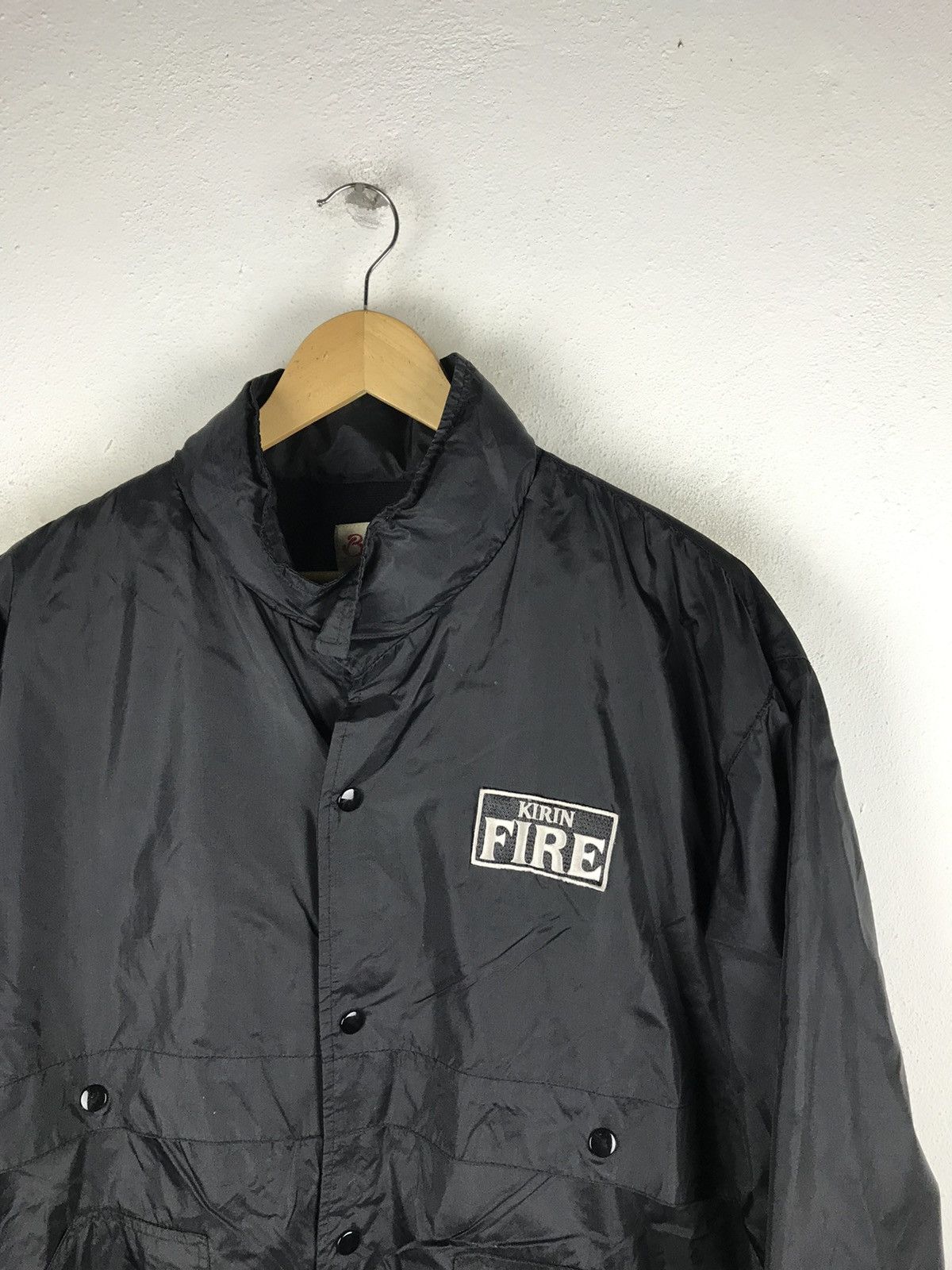 Japanese Brand × Vintage 🔥SALE🔥KIRIN FIRE VINTAGE STYLE NYLON JACKET Size US L / EU 52-54 / 3 - 4 Thumbnail