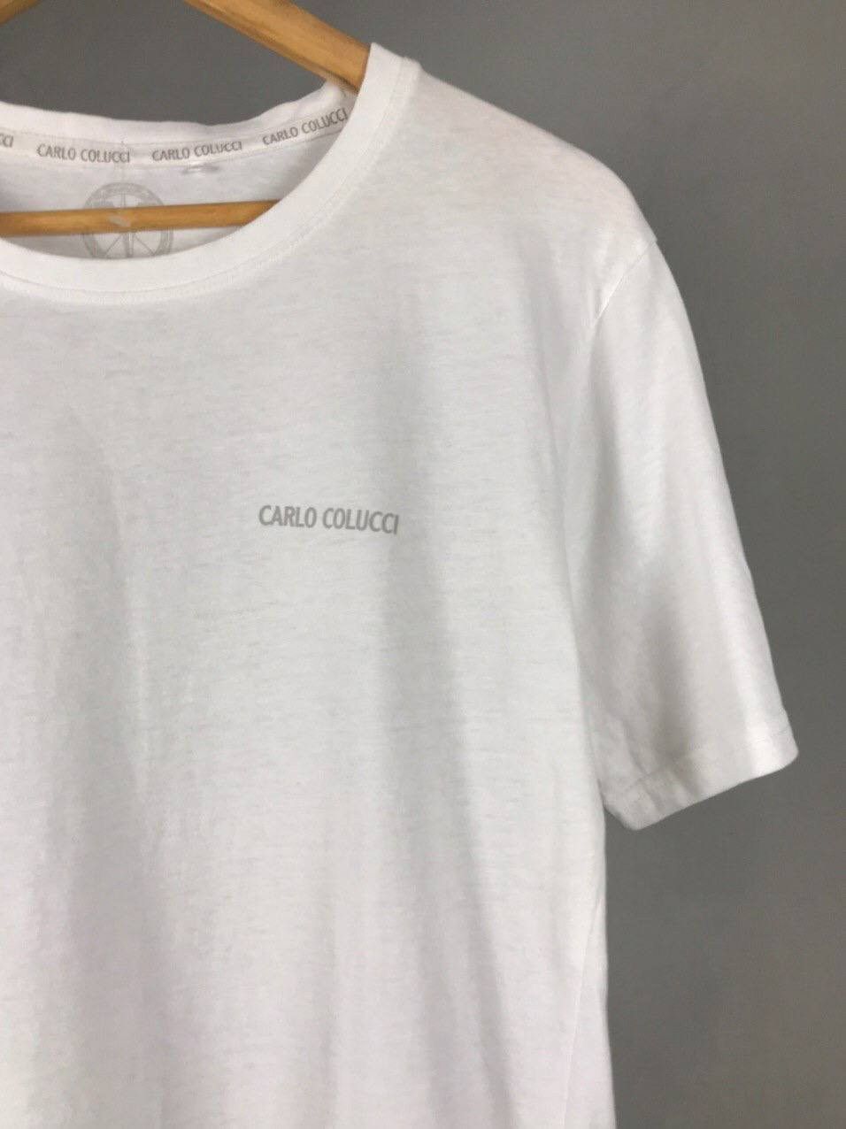 Carlo Colucci × Other Carlo Colucci luxury white tee Size US M / EU 48-50 / 2 - 2 Thumbnail