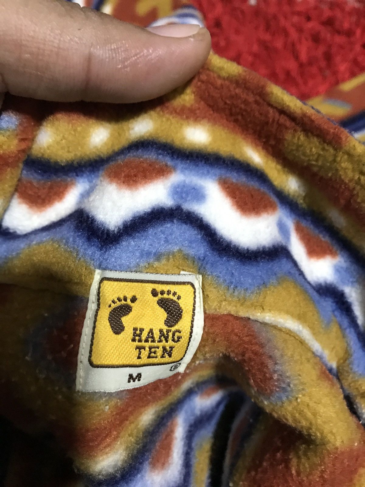 Hang Ten × Vintage 🔥SALE🔥HANG TEN PULLOVER JACKET FLEECE Size US M / EU 48-50 / 2 - 9 Thumbnail