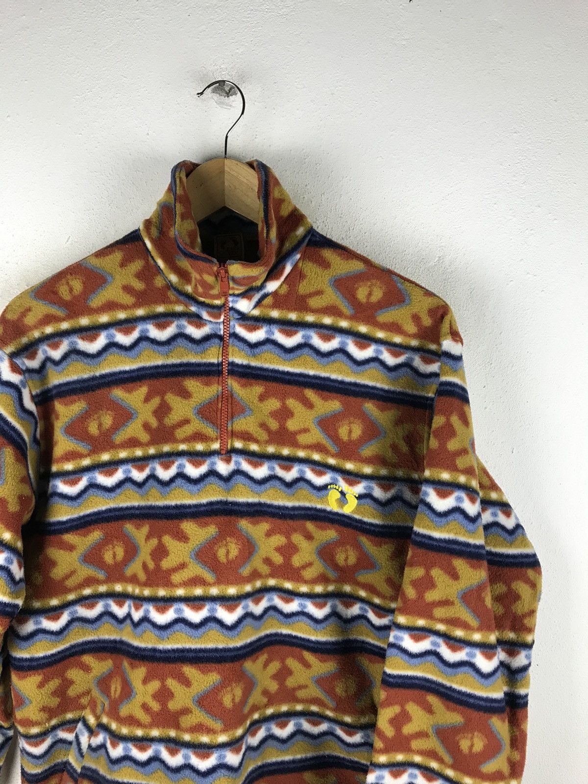 Hang Ten × Vintage 🔥SALE🔥HANG TEN PULLOVER JACKET FLEECE Size US M / EU 48-50 / 2 - 3 Thumbnail