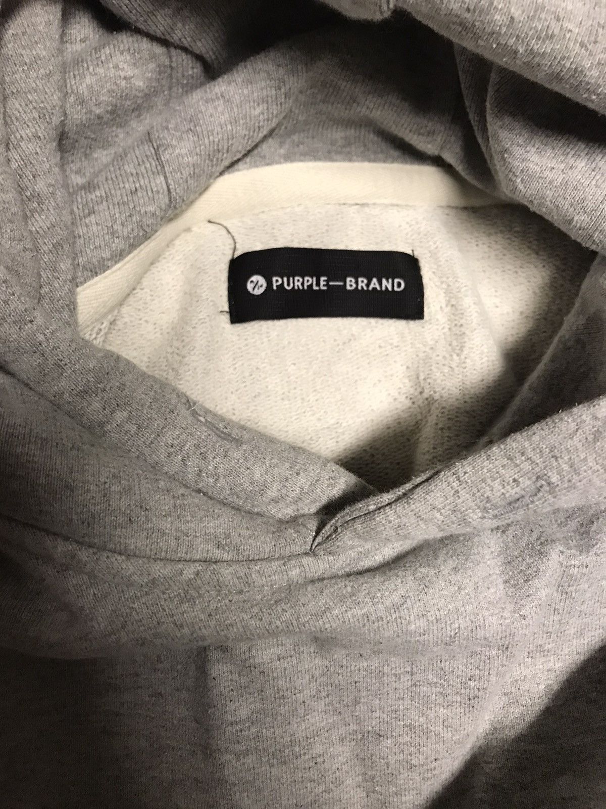 Purple Purple Brand Hoodie reverse weave medium large French terry Size US L / EU 52-54 / 3 - 4 Thumbnail
