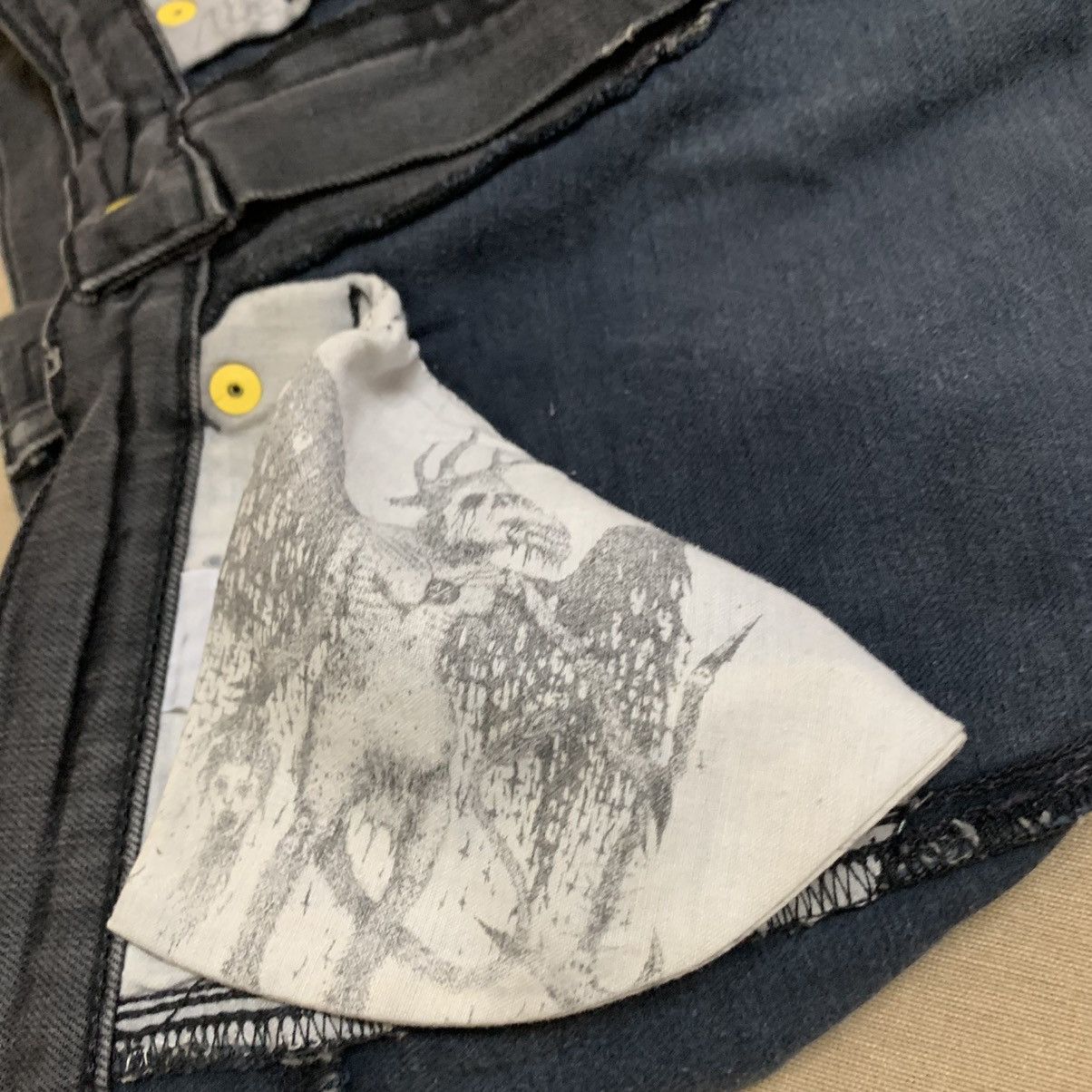 Other Anti Sweden 666 Jeans Size US 30 / EU 46 - 16 Thumbnail
