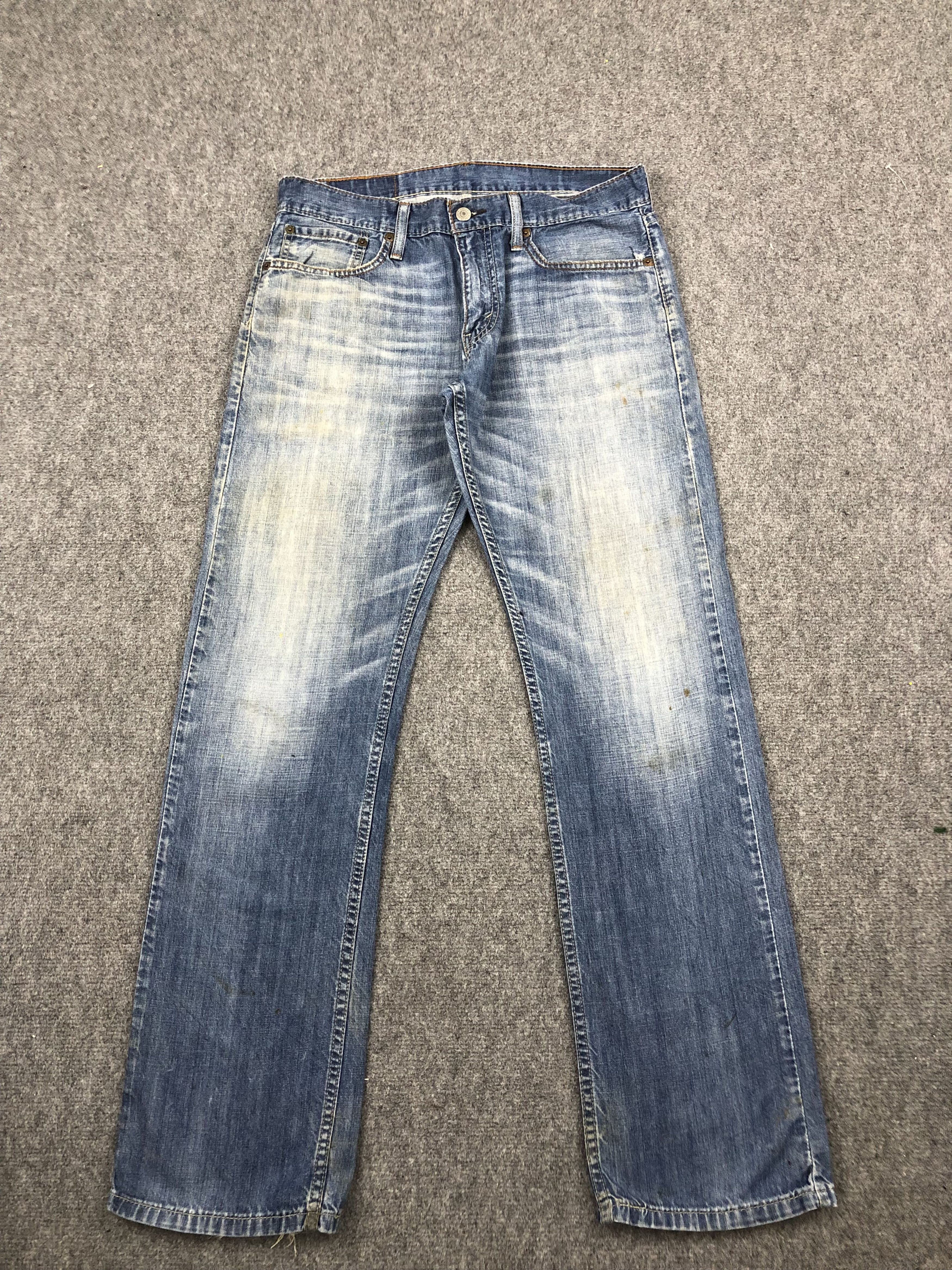 Levi's Vintage Levis 514 Faded Blue Denim DP1674 Size US 33 - 1 Thumbnail
