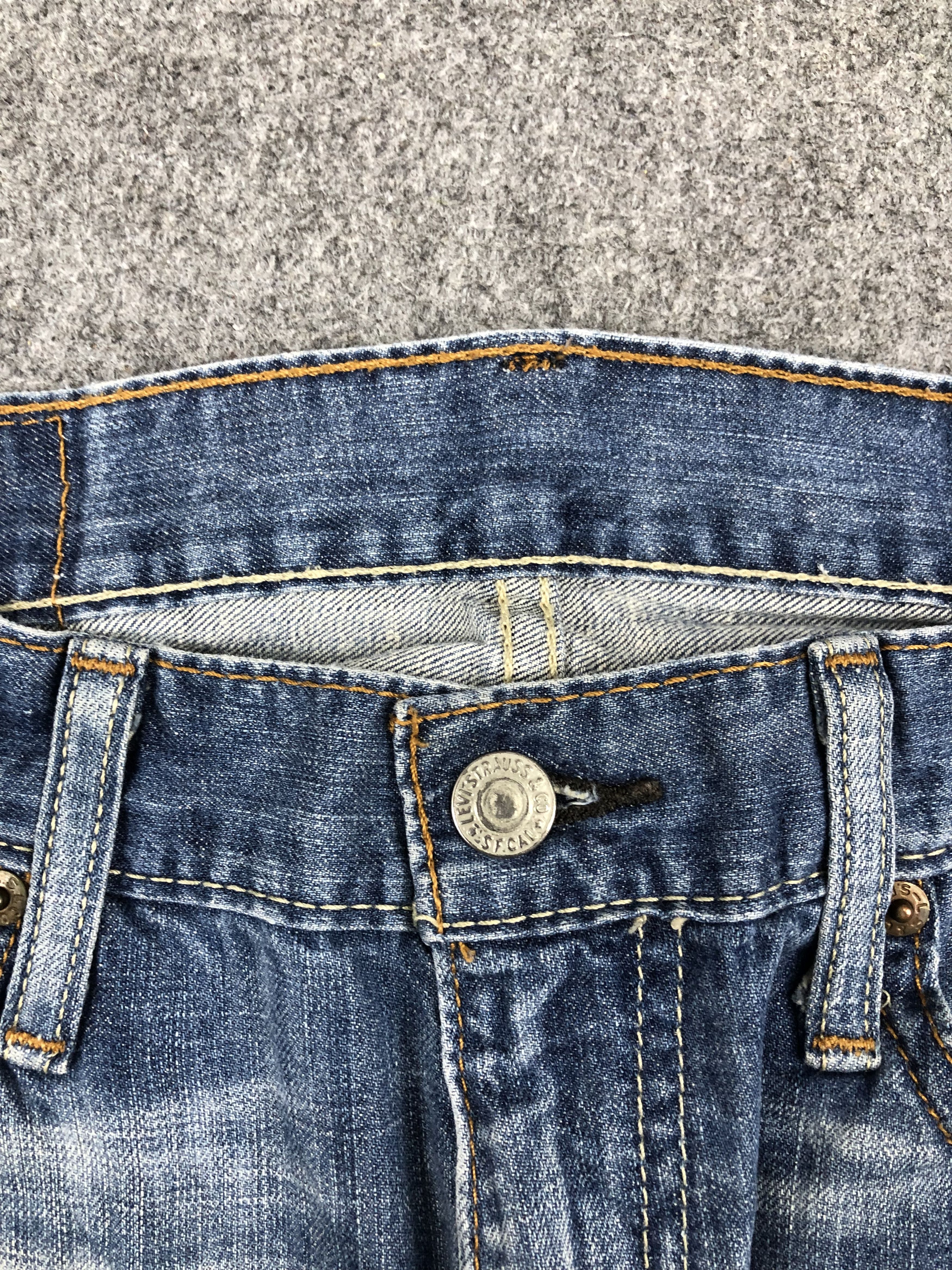 Levi's Vintage Levis 514 Faded Blue Denim DP1674 Size US 33 - 10 Thumbnail