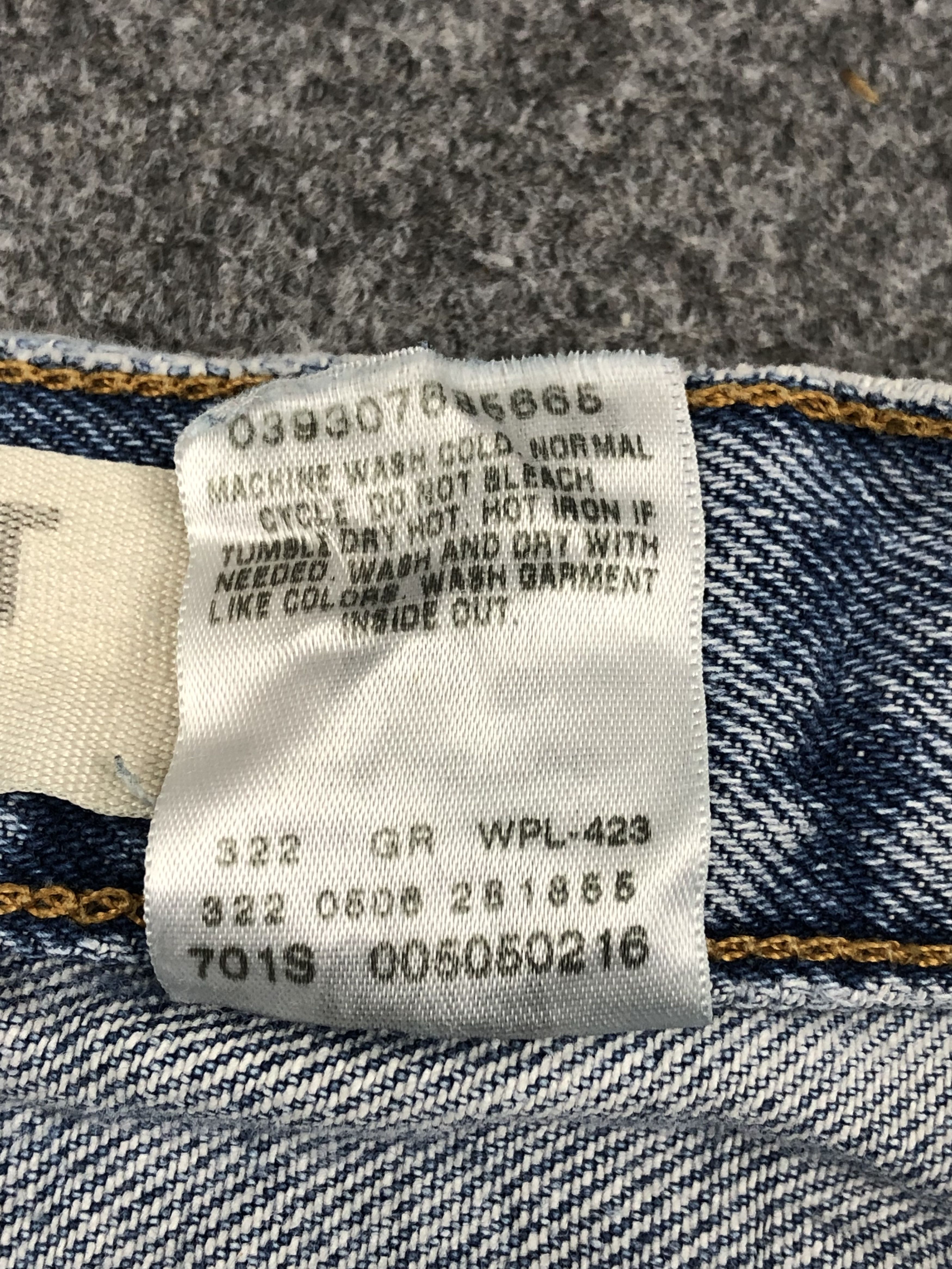 Levi's Vintage Levis 505 Light Wash Jeans DP1671 Size US 36 / EU 52 - 8 Thumbnail