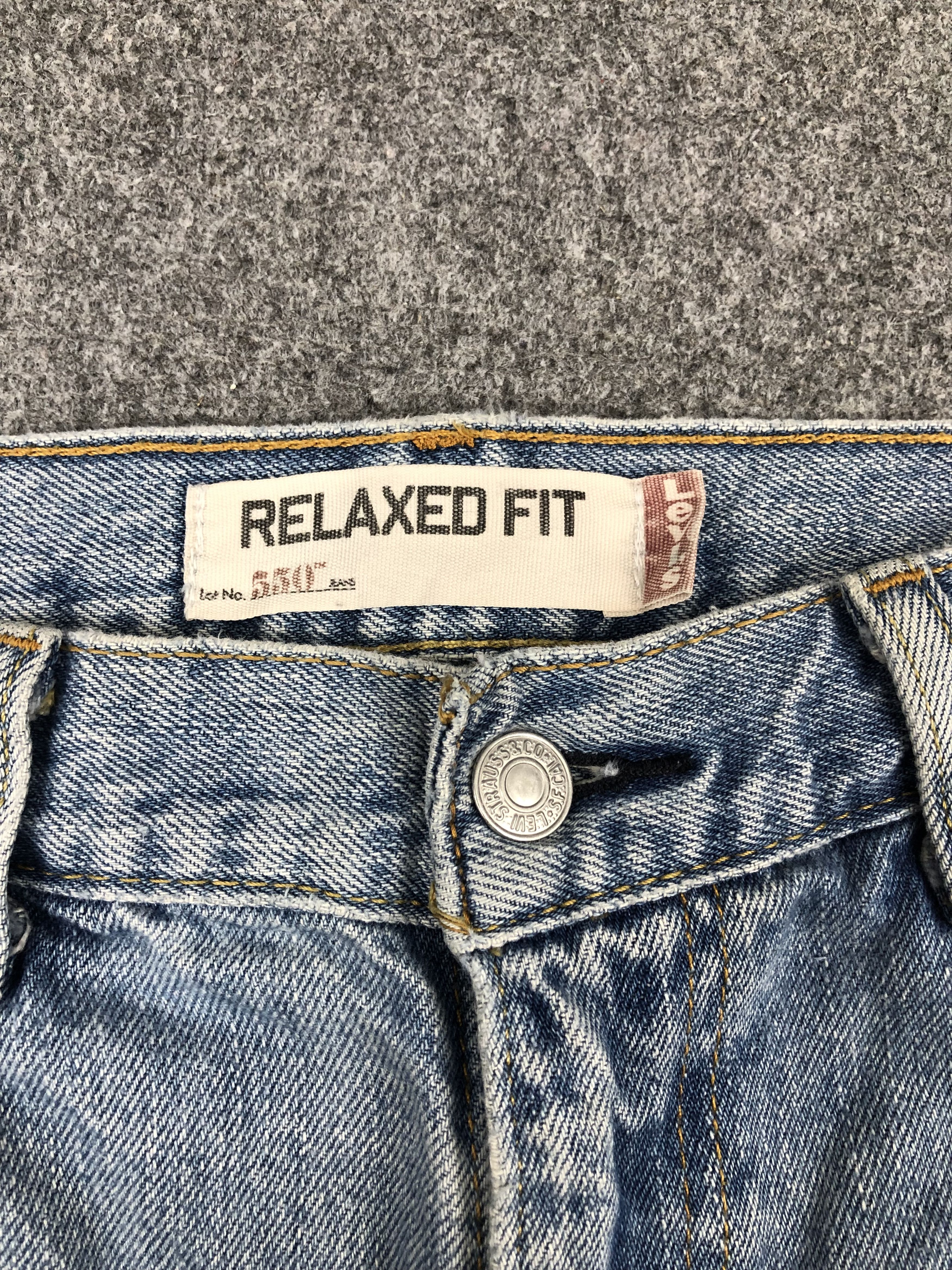 Levi's Vintage Levis 550 Light Wash Jeans DP1670 Size US 33 - 9 Thumbnail