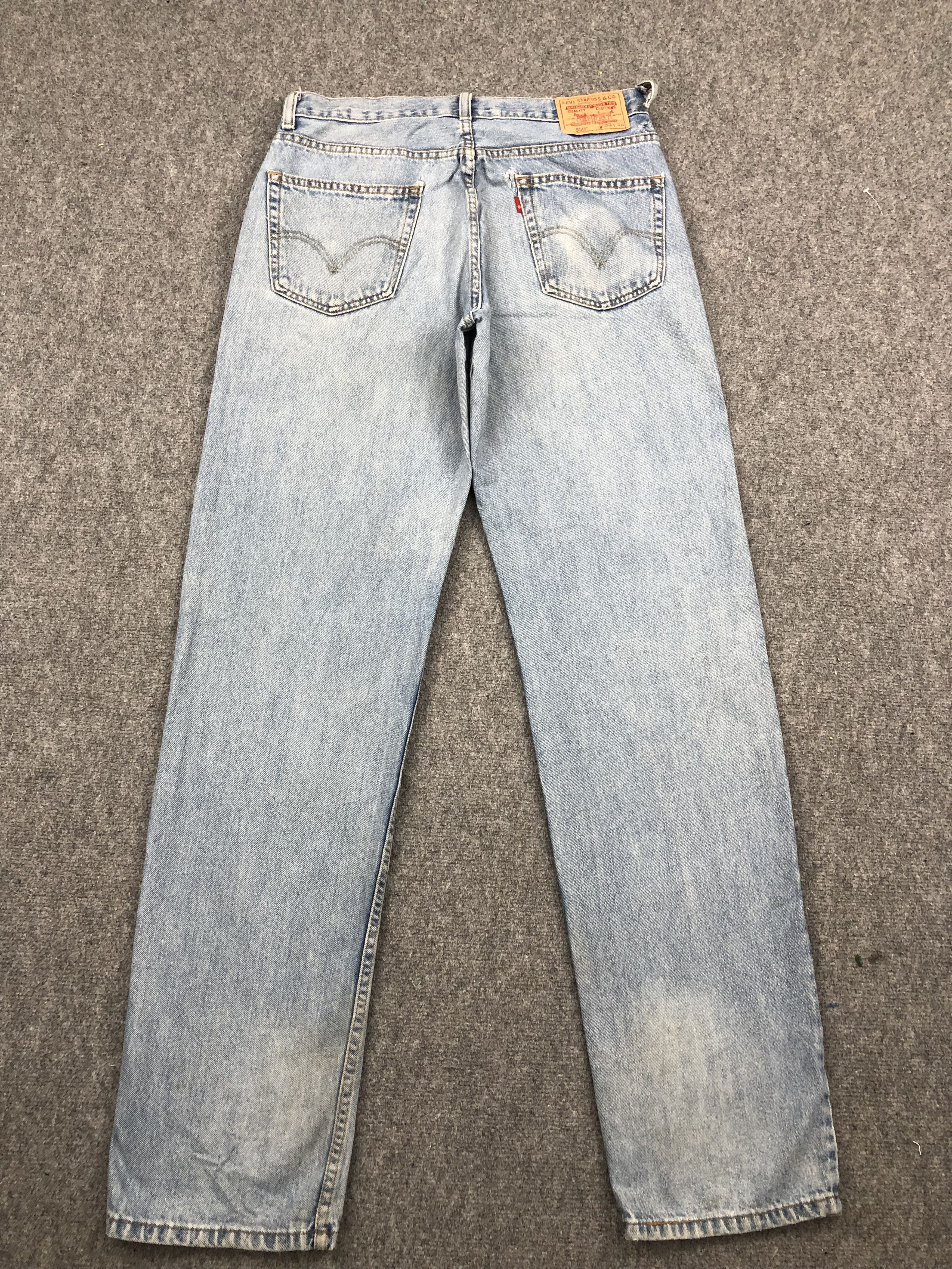 Levi's Vintage Levis 550 Light Wash Jeans DP1670 Size US 33 - 3 Thumbnail