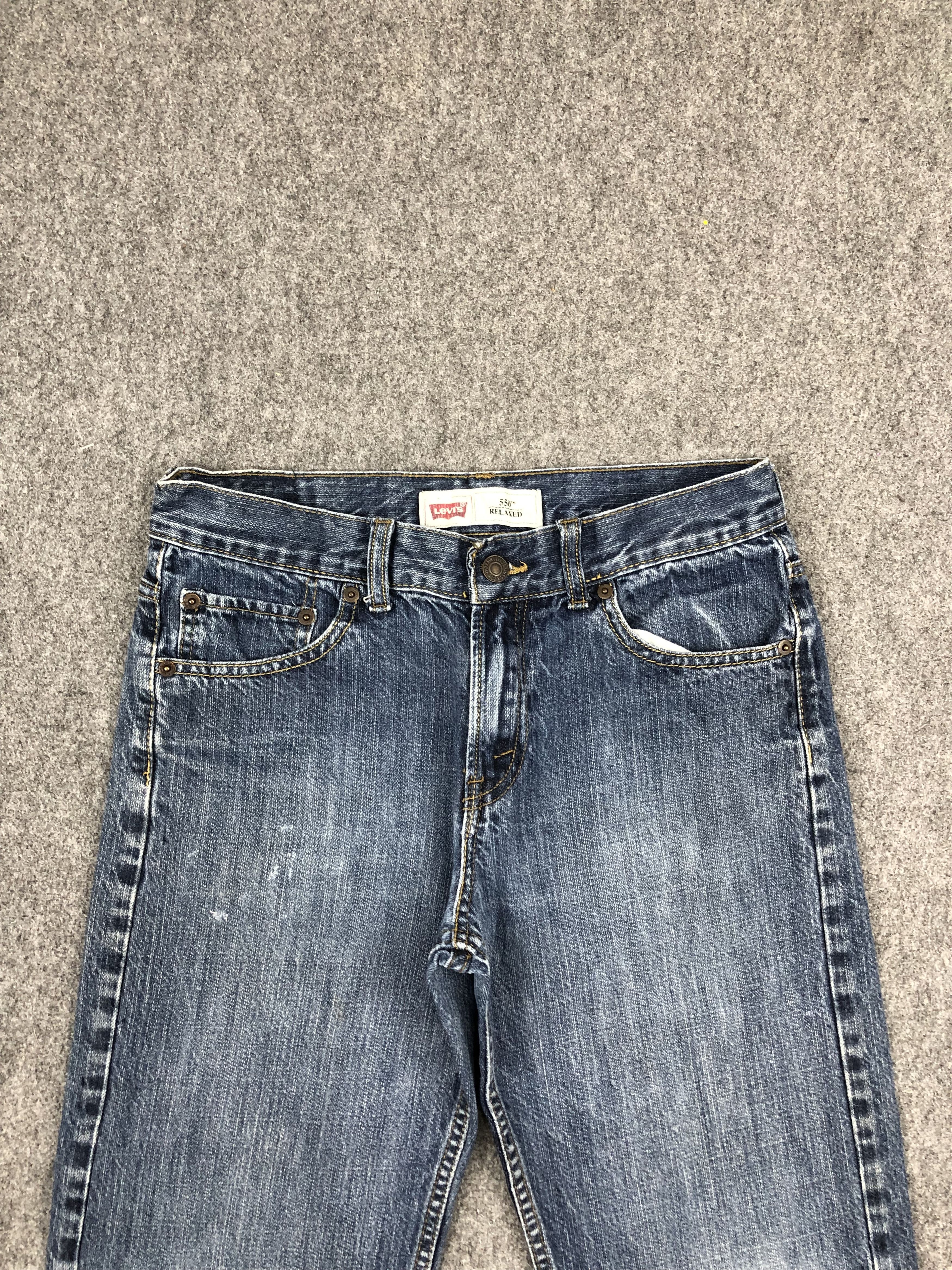 Levi's Vintage Levis 550 Light Blue Denim DP1667 Size US 29 - 2 Thumbnail