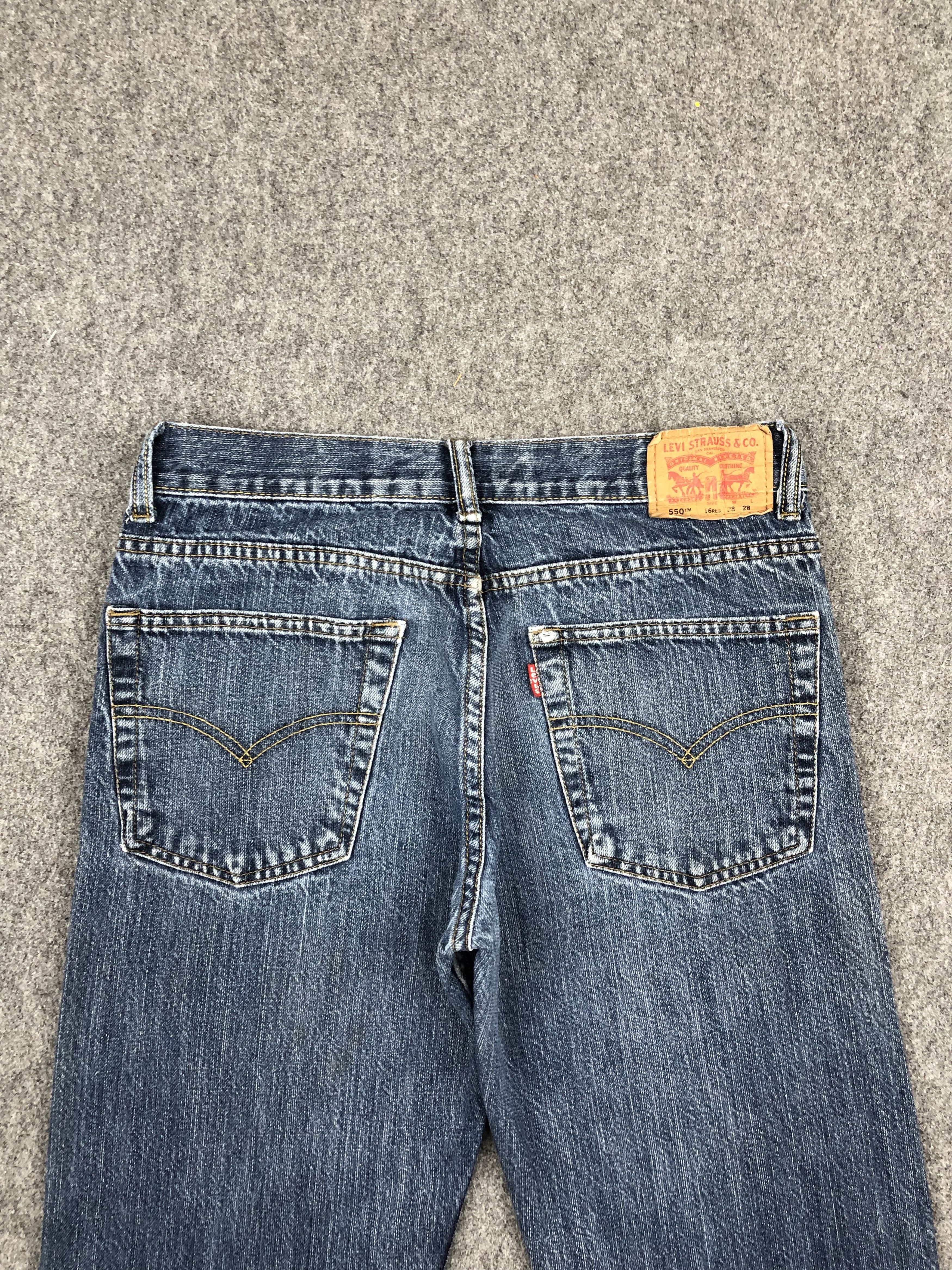 Levi's Vintage Levis 550 Light Blue Denim DP1667 Size US 29 - 4 Thumbnail