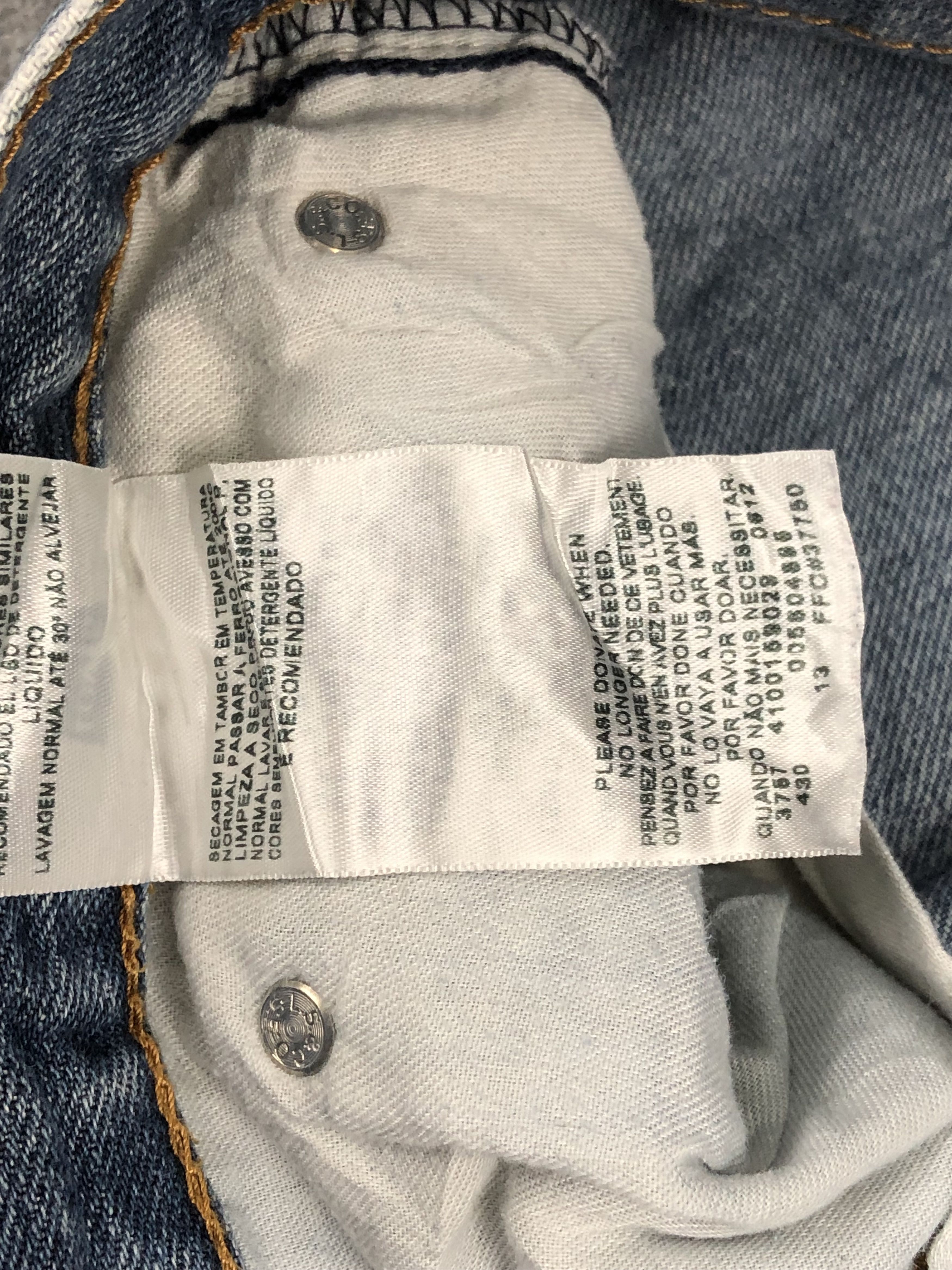 Levi's Vintage Levis 560 Light Blue Jeans DP1666 Size US 40 / EU 56 - 8 Thumbnail