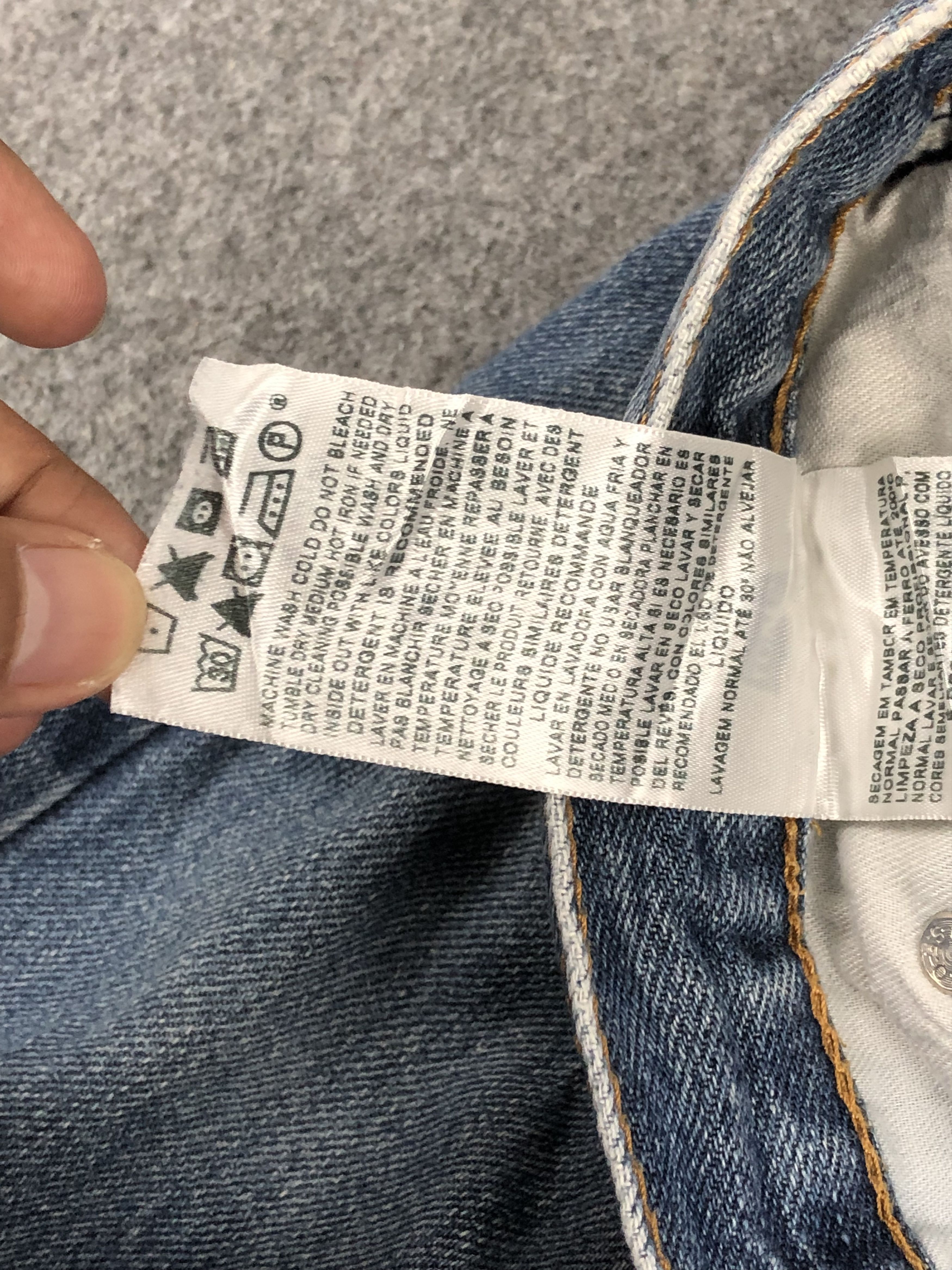 Levi's Vintage Levis 560 Light Blue Jeans DP1666 Size US 40 / EU 56 - 9 Thumbnail