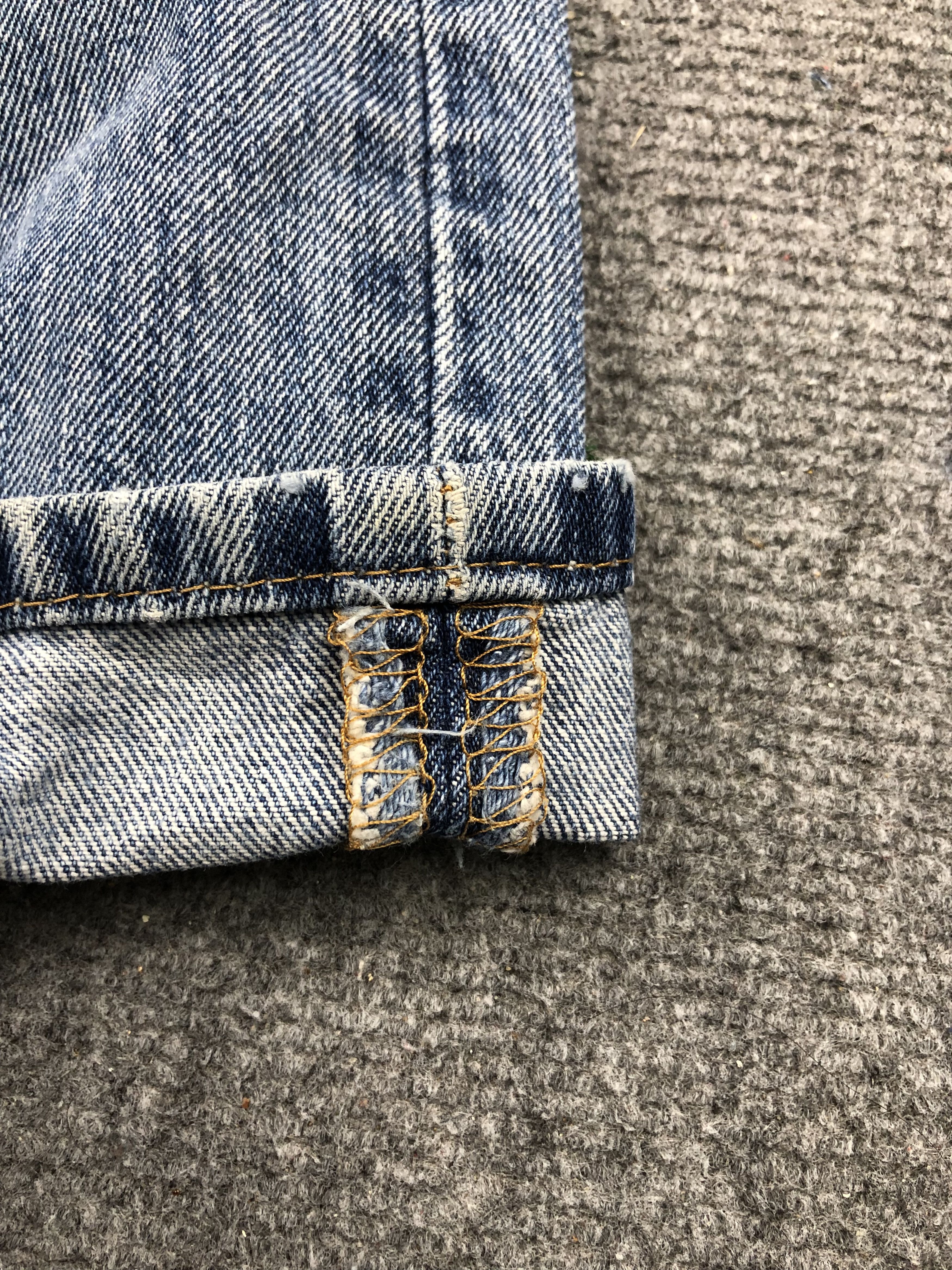 Levi's Vintage Levis 501 Light Blue Jeans DP1664 Size US 38 / EU 54 - 11 Thumbnail