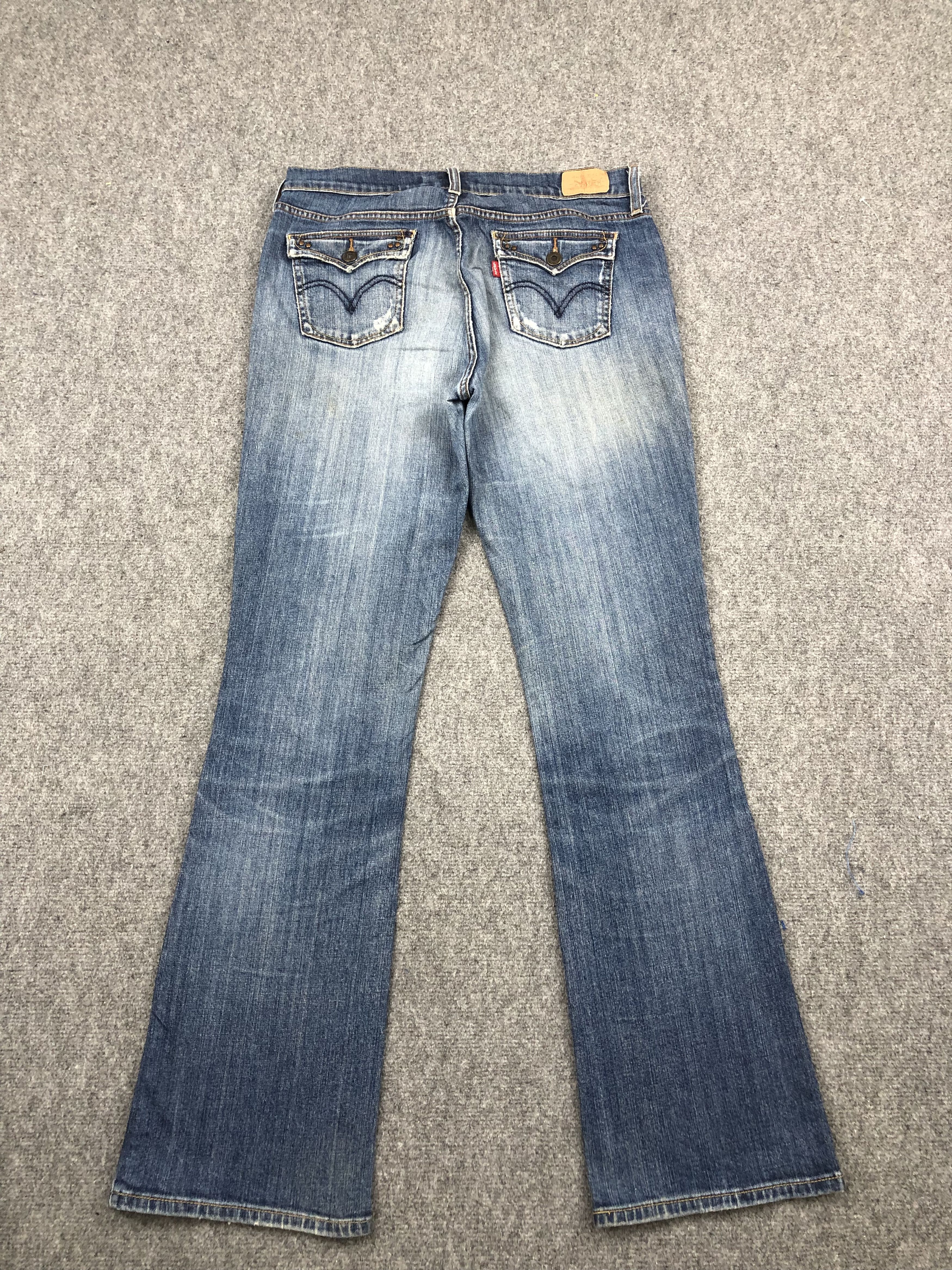 Levi's Vintage Levis 515 Flared Bootcut Jeans DP1662 Size US 33 - 3 Thumbnail