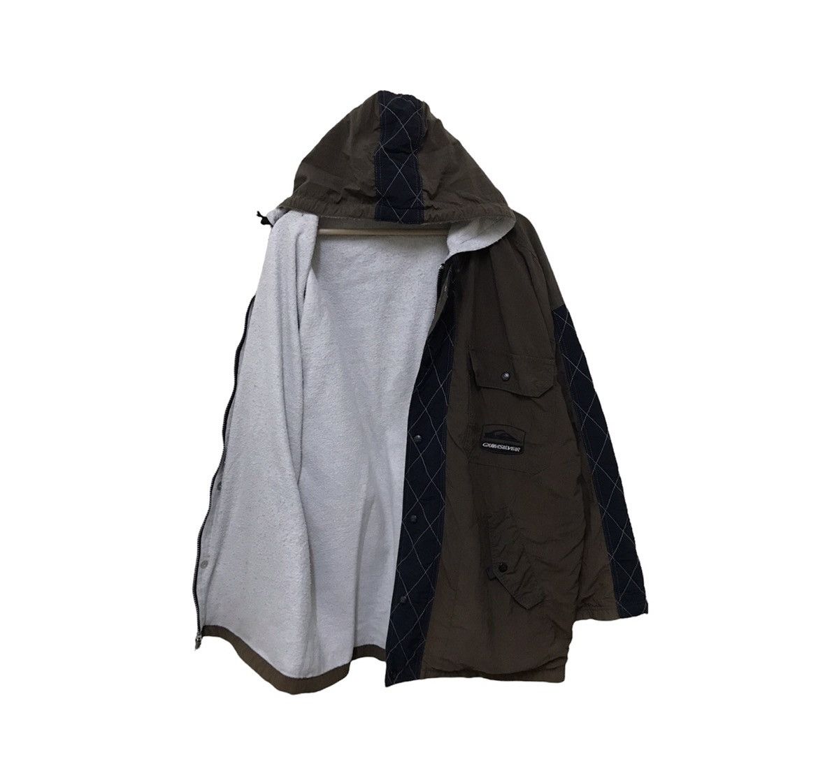 Quiksilver Vintage Quiksilver Hoodie Zipper Jacket Size US M / EU 48-50 / 2 - 2 Thumbnail