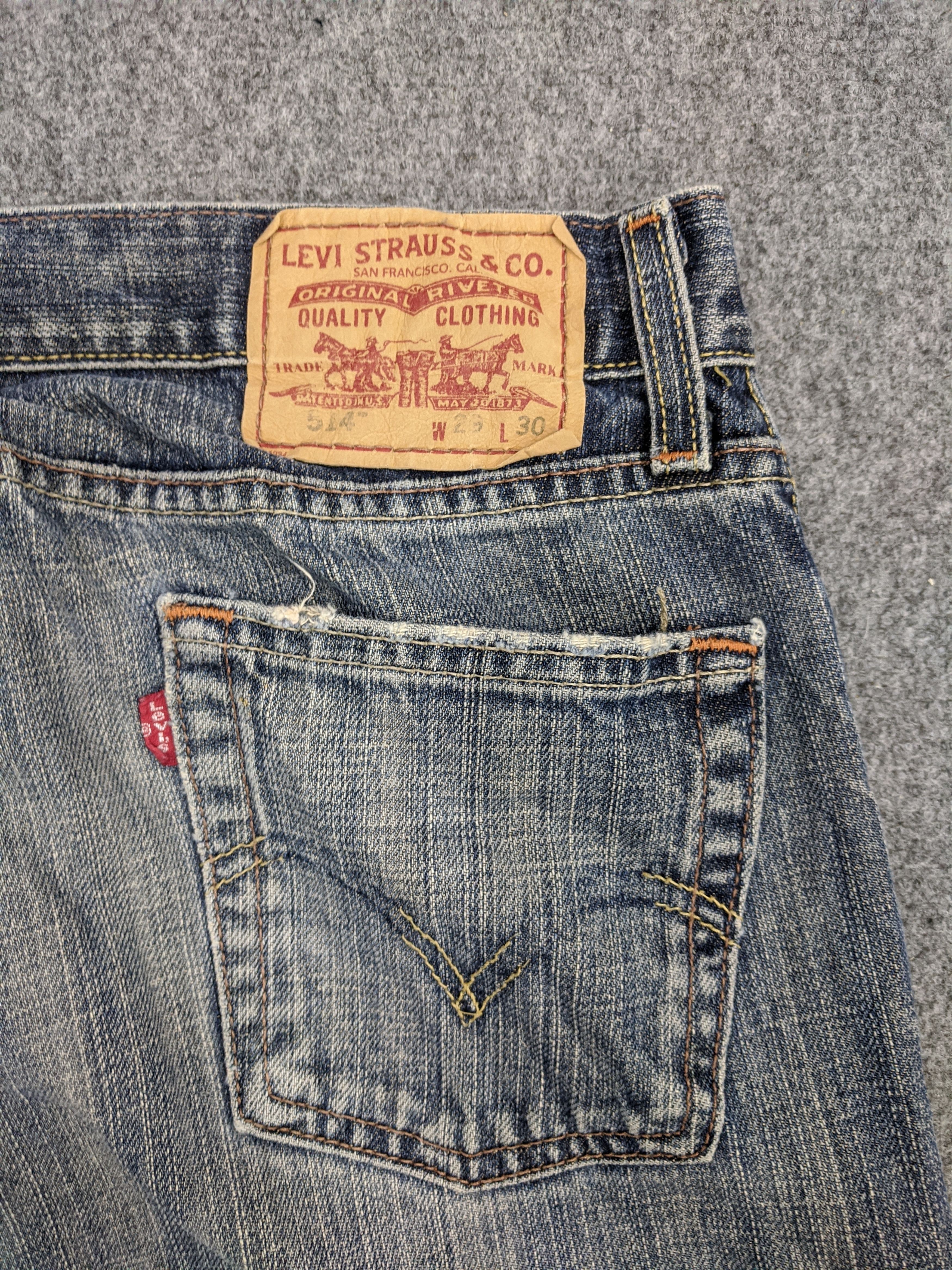 Levi's Vintage Levis 514 Jeans Lightwash DP0754 Size US 31 - 5 Thumbnail