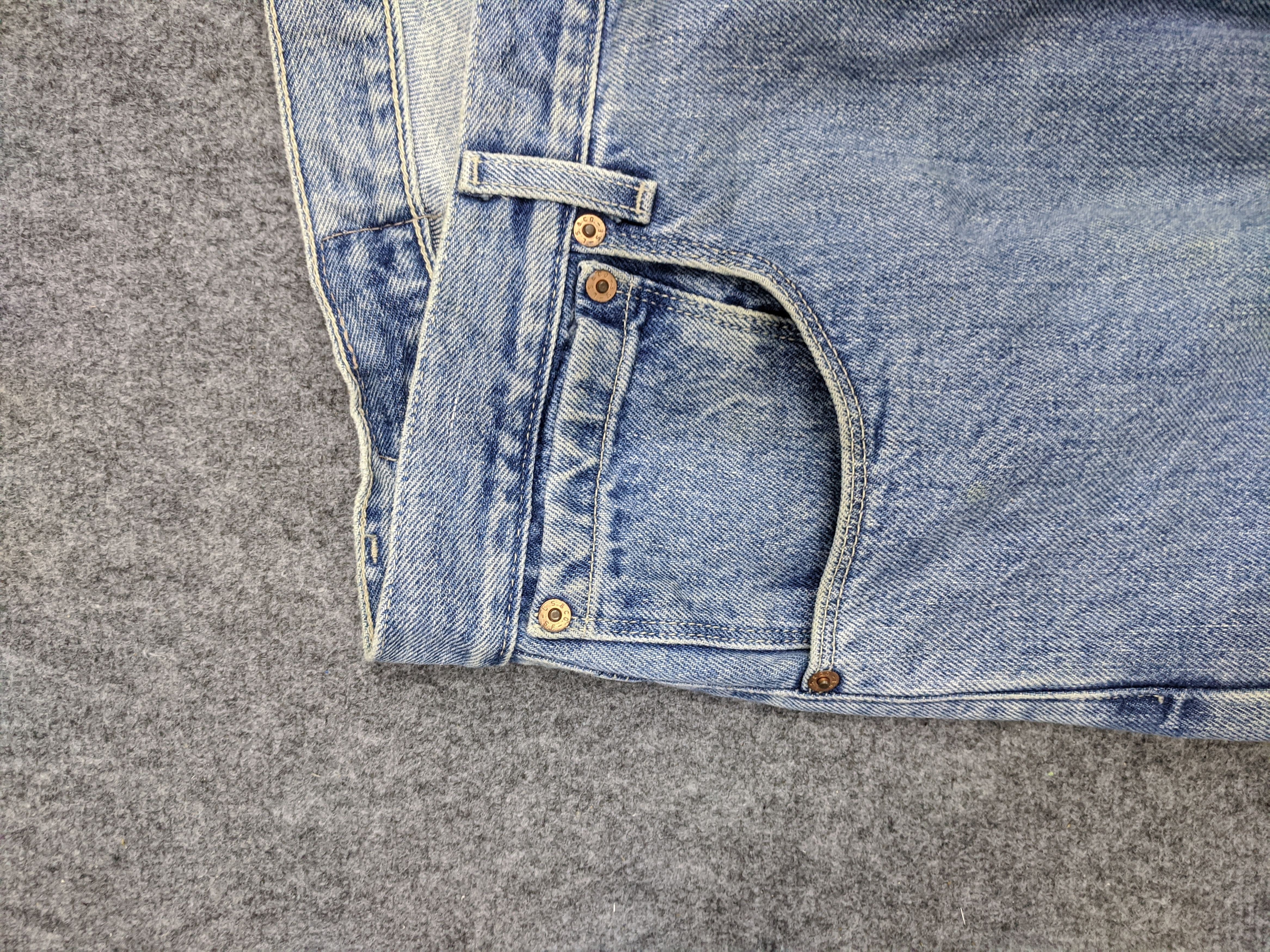 Levi's × Vintage Vintage 90s Levis 579 Jeans Acidwash Style DP0757 Size US 37 - 9 Thumbnail