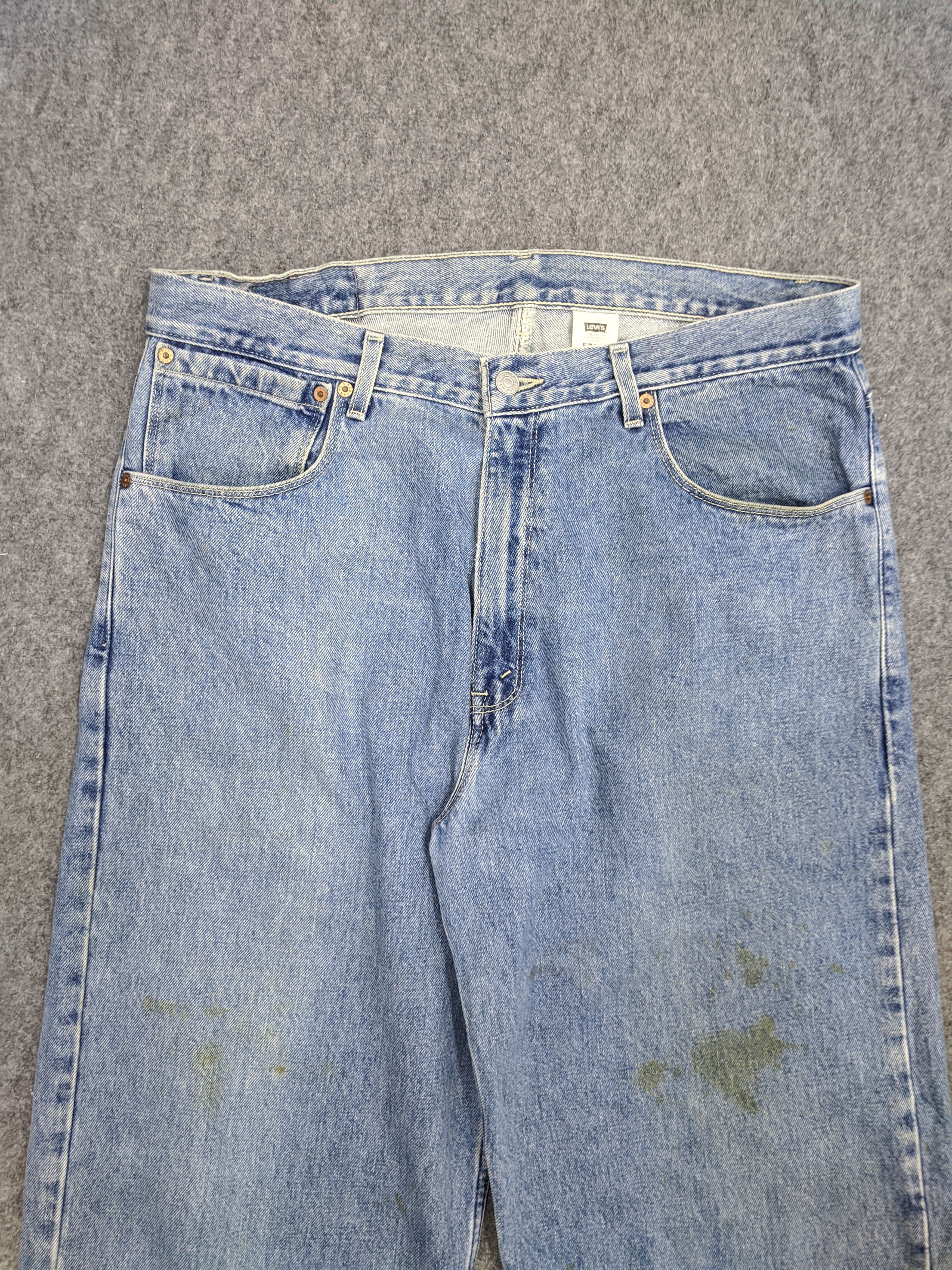 Levi's × Vintage Vintage 90s Levis 579 Jeans Acidwash Style DP0757 Size US 37 - 2 Thumbnail