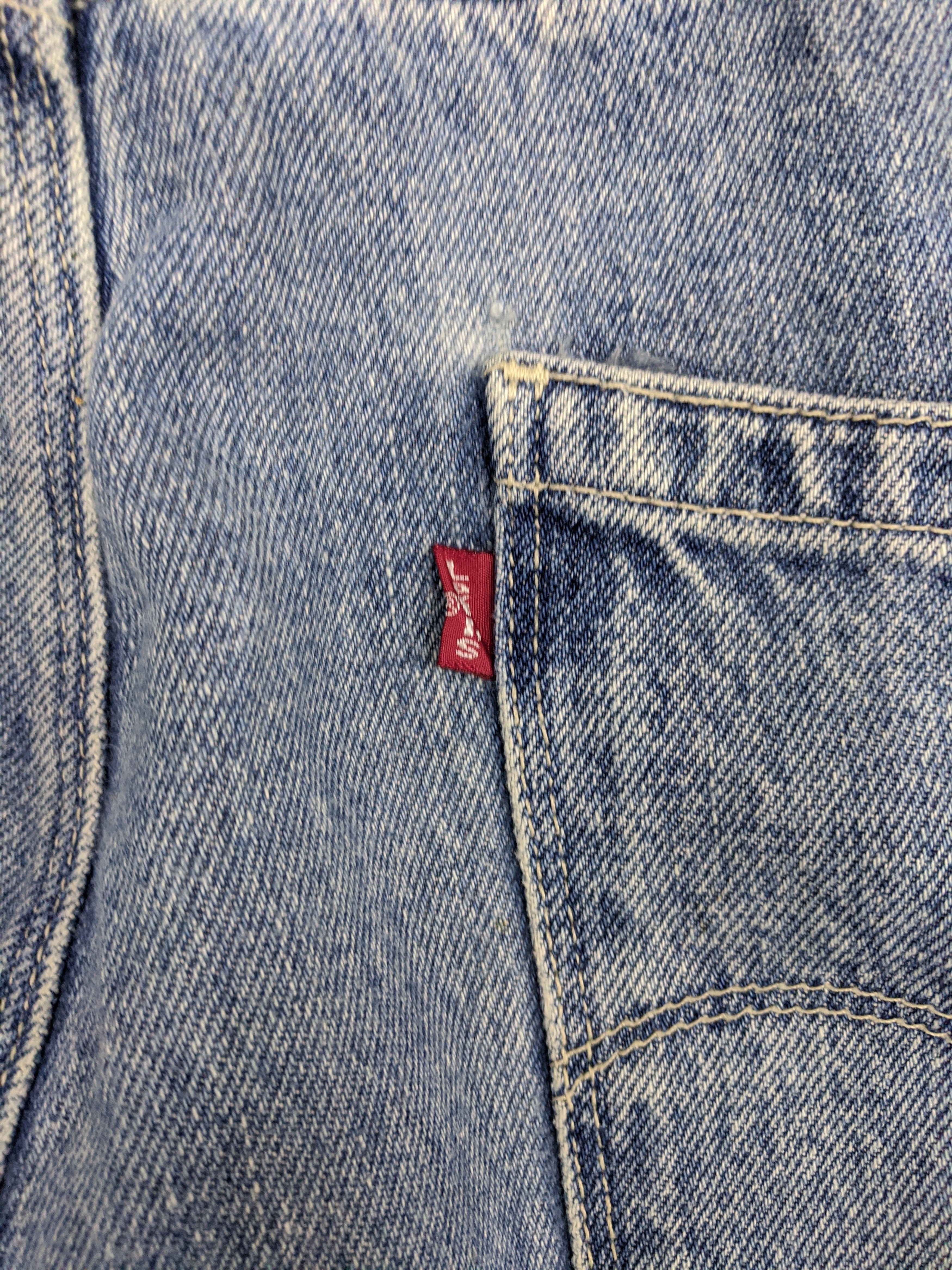 Levi's × Vintage Vintage 90s Levis 579 Jeans Acidwash Style DP0757 Size US 37 - 6 Thumbnail